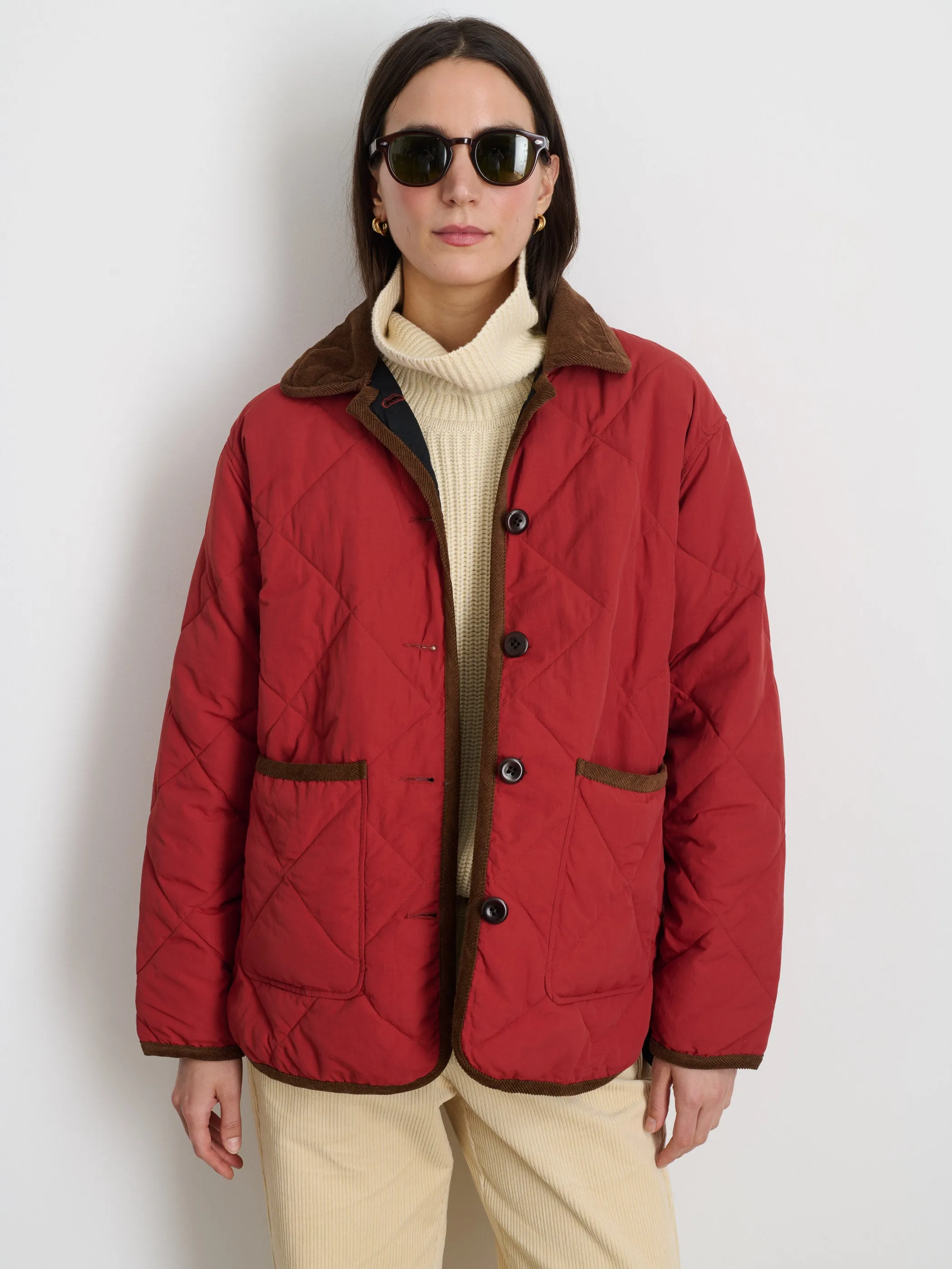 Quinn Quilted Jacket sold by Alex Mill product image thumbnail 5