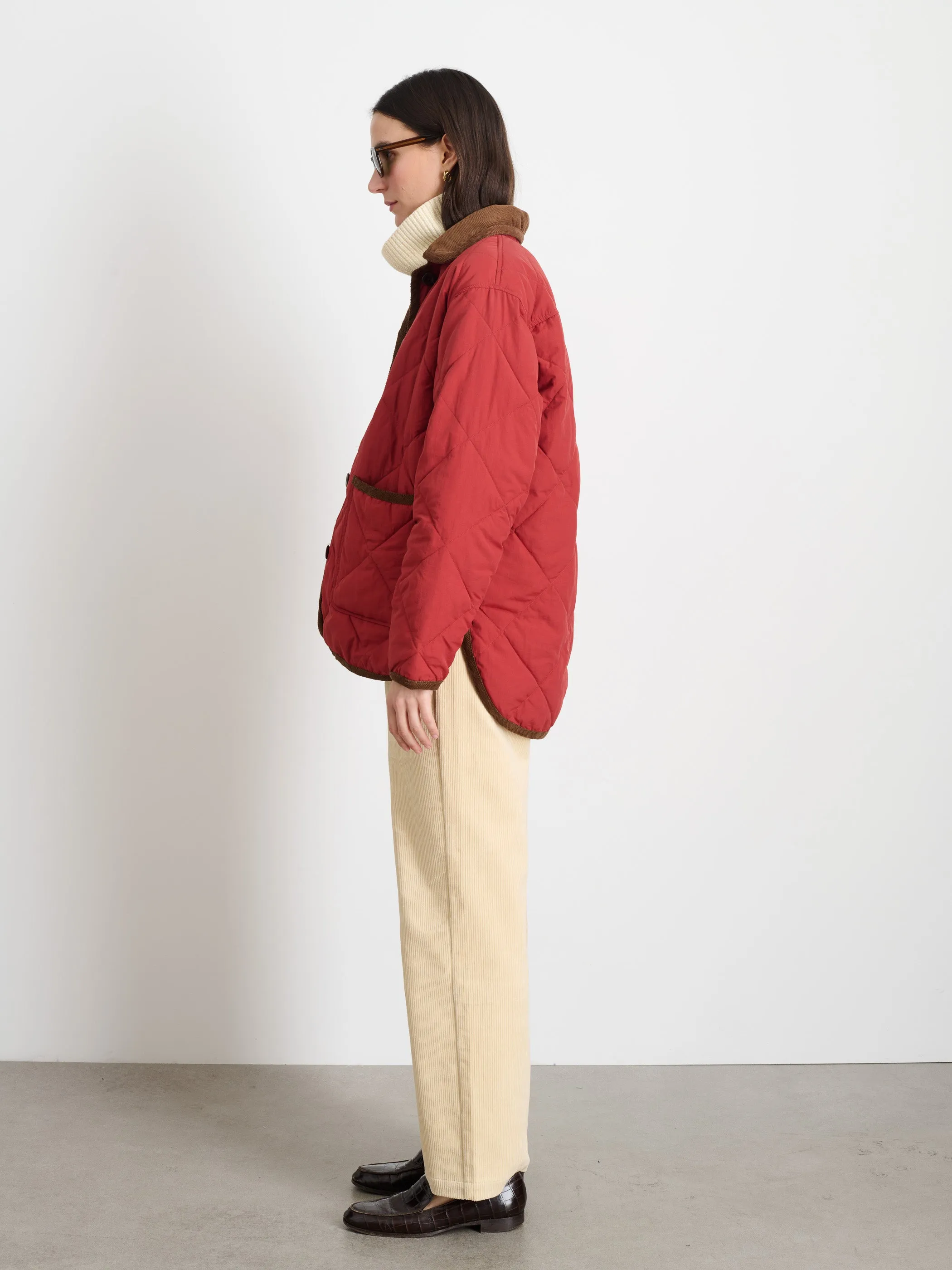 Quinn Quilted Jacket sold by Alex Mill product image thumbnail 3