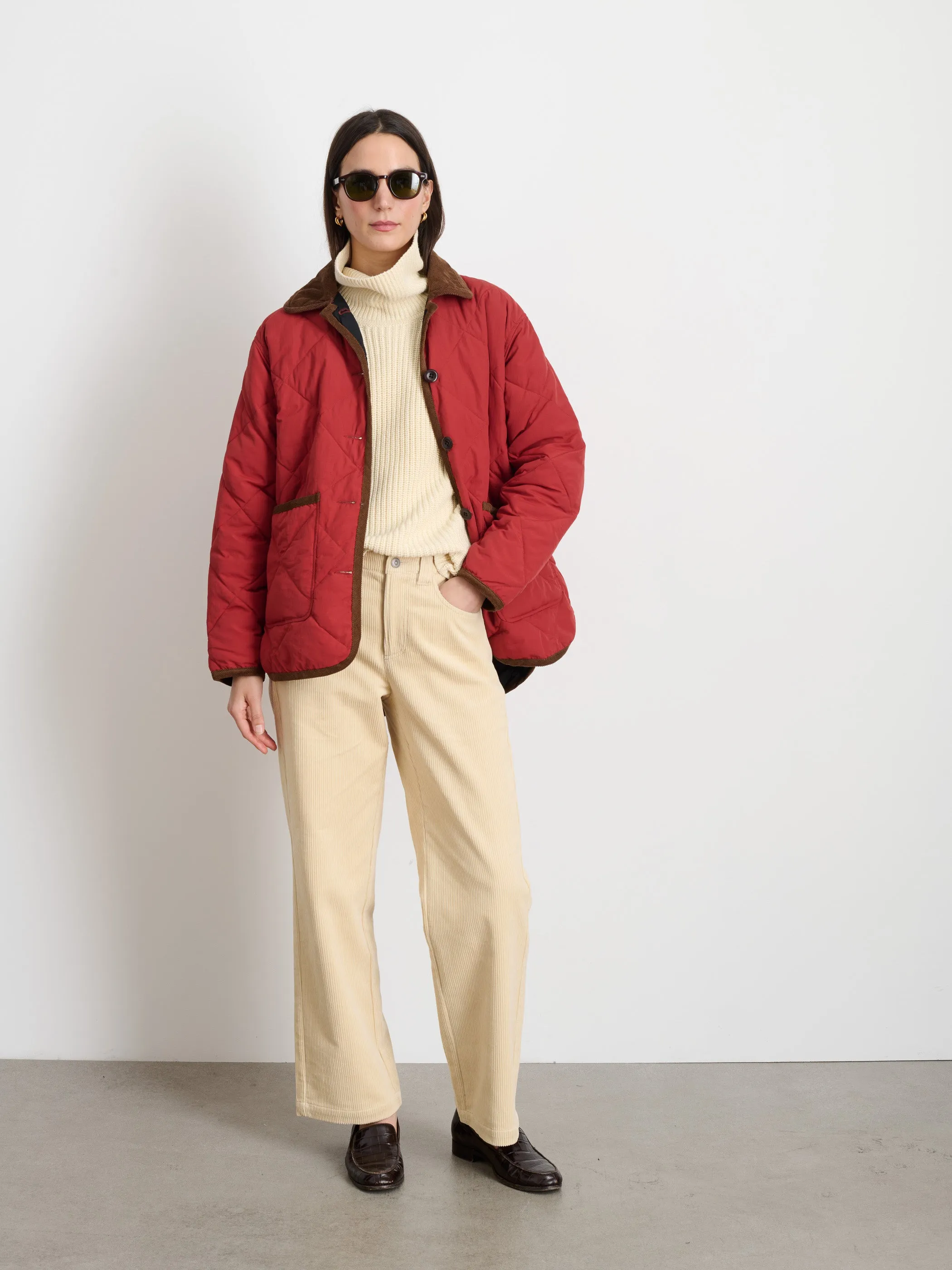 Quinn Quilted Jacket sold by Alex Mill product image thumbnail 2