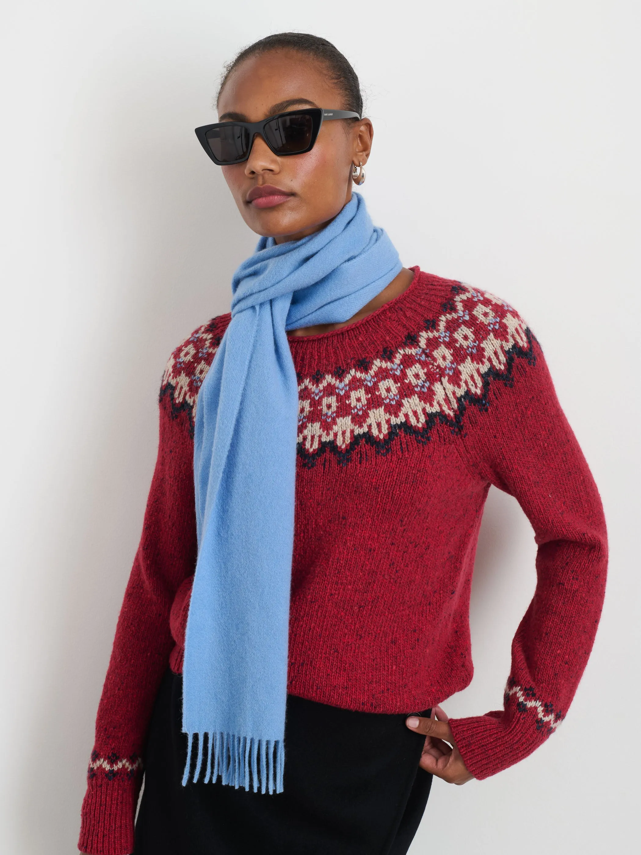 Joshua Ellis Cashmere Scarf sold by Alex Mill product image thumbnail 3