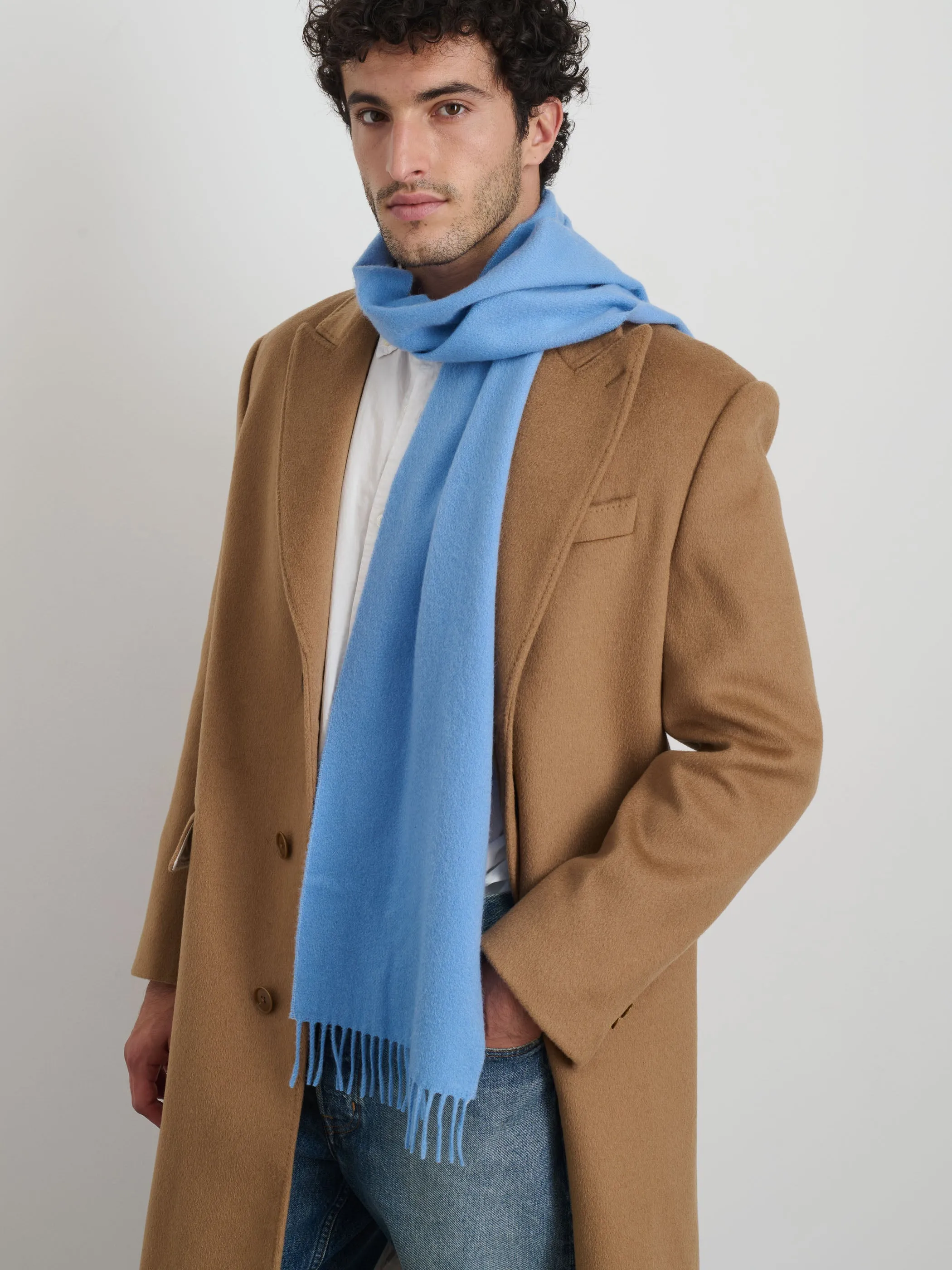 Joshua Ellis Cashmere Scarf sold by Alex Mill product image thumbnail 4