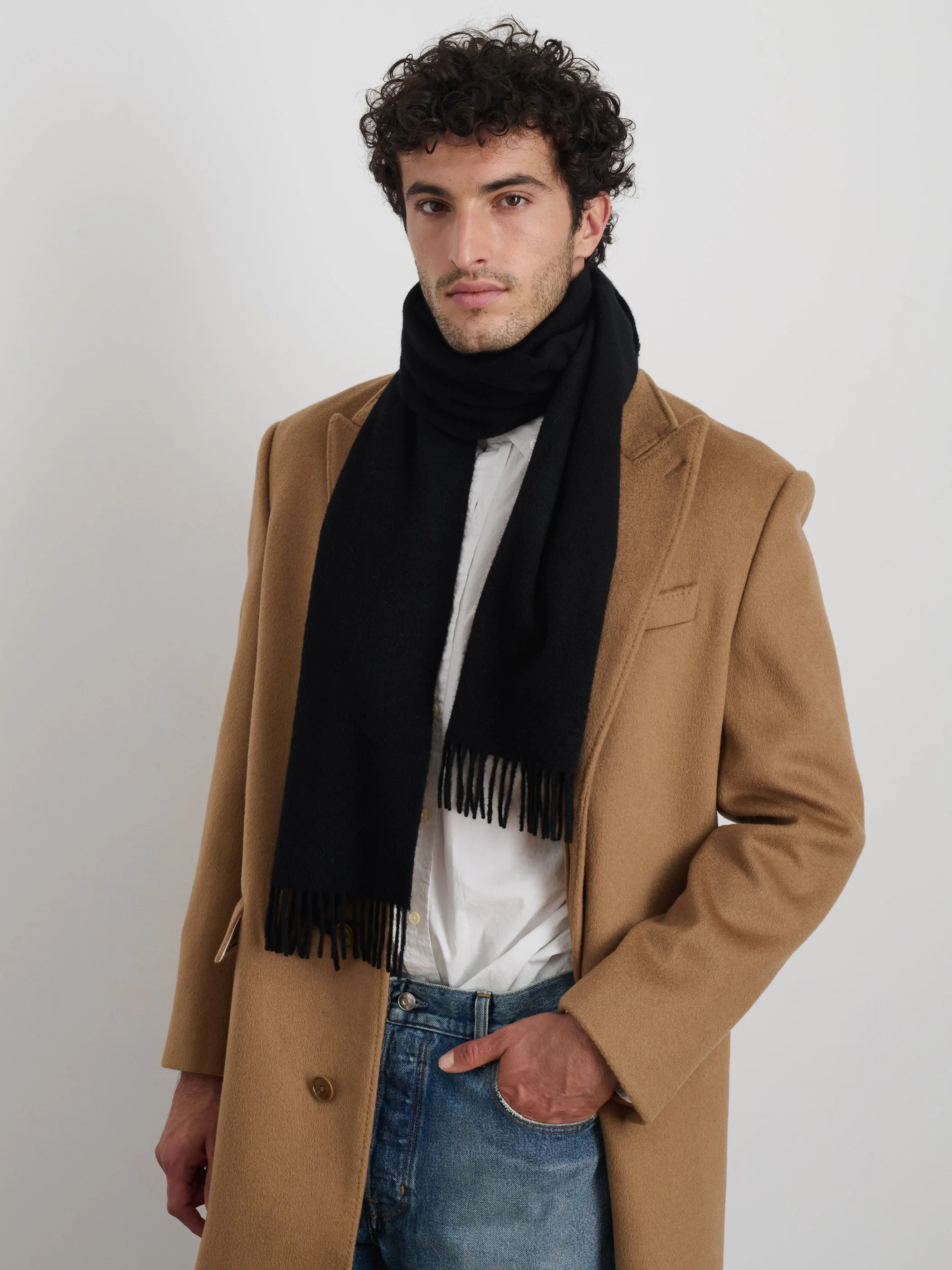 Joshua Ellis Cashmere Scarf sold by Alex Mill product image thumbnail 2