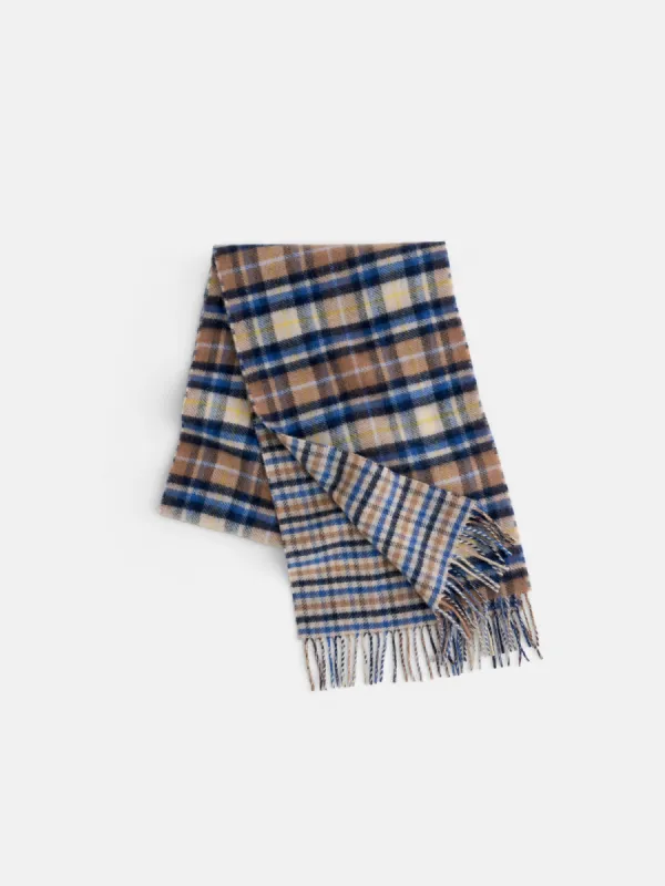 Joshua Ellis Reversible Tartan Scarf sold by Alex Mill