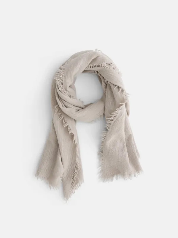 Jamie Boiled Wool Scarf sold by Alex Mill