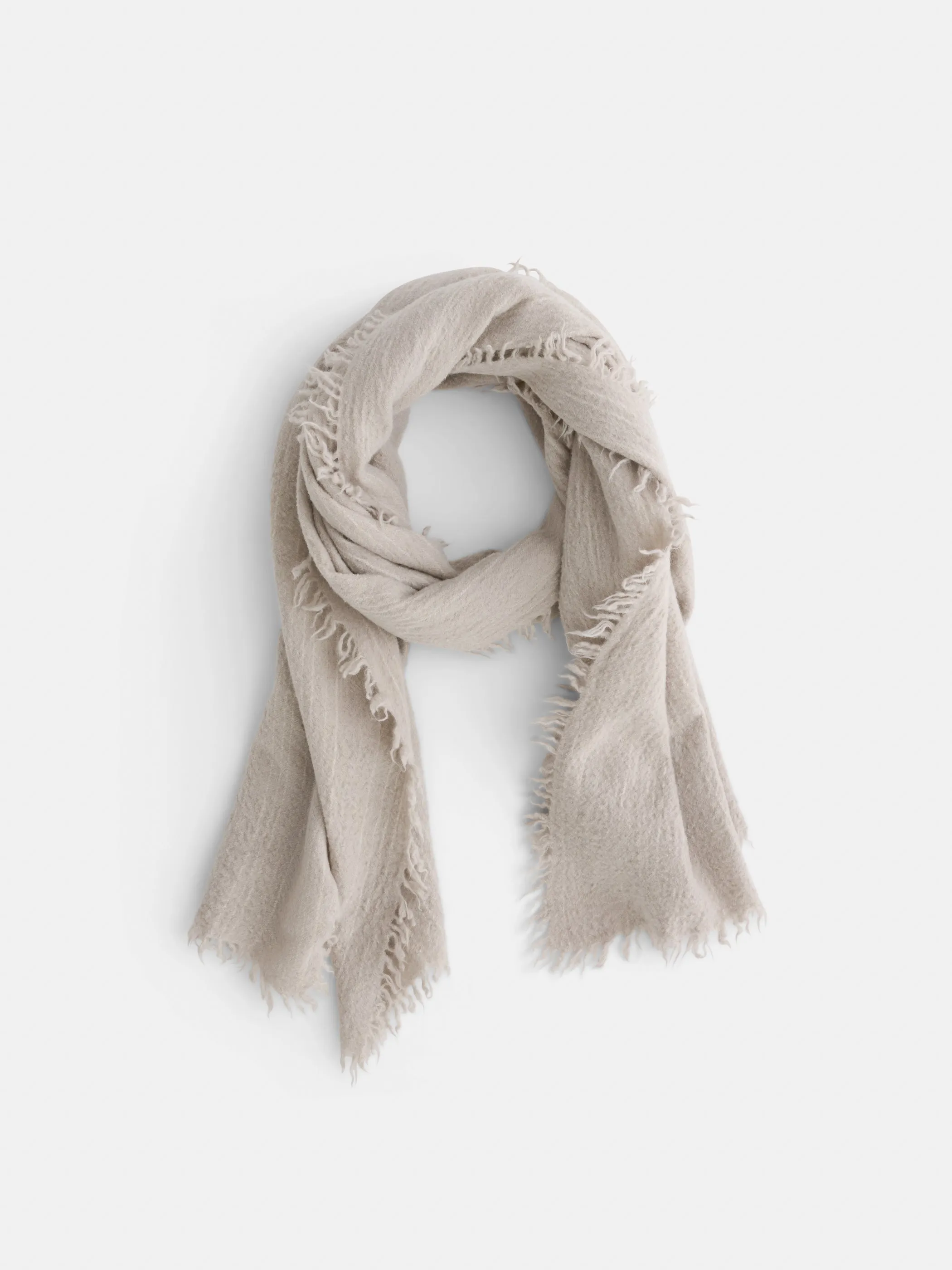 Jamie Boiled Wool Scarf sold by Alex Mill