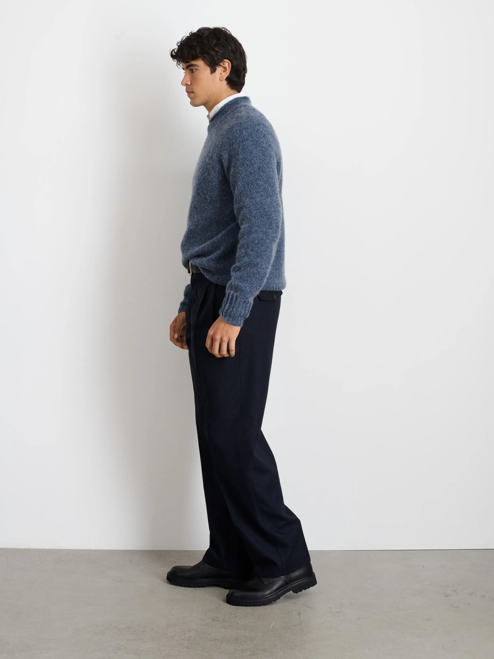 Alex Rollneck Sweater in Alpaca sold by Alex Mill product image thumbnail 4