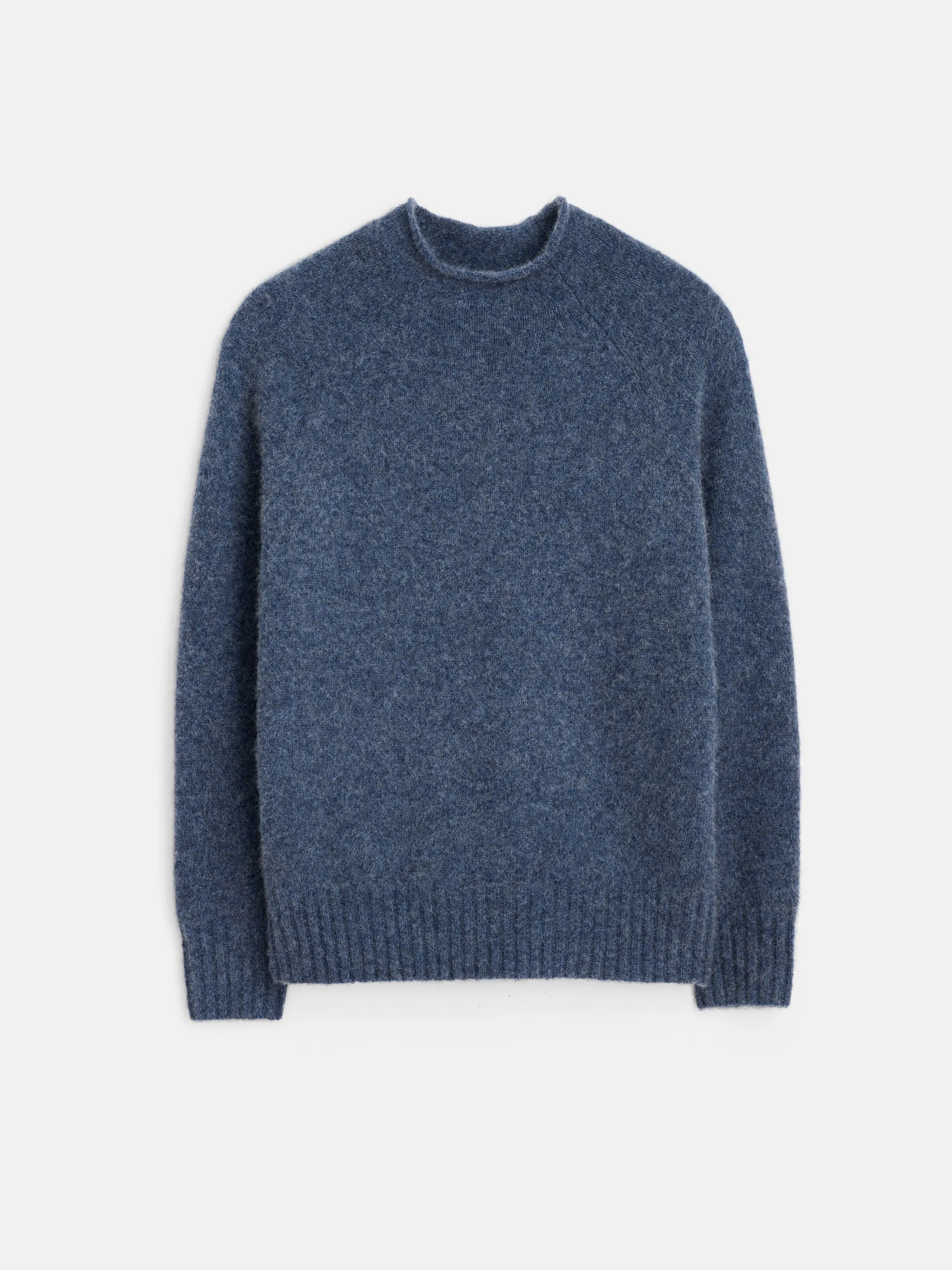 Alex Rollneck Sweater in Alpaca sold by Alex Mill