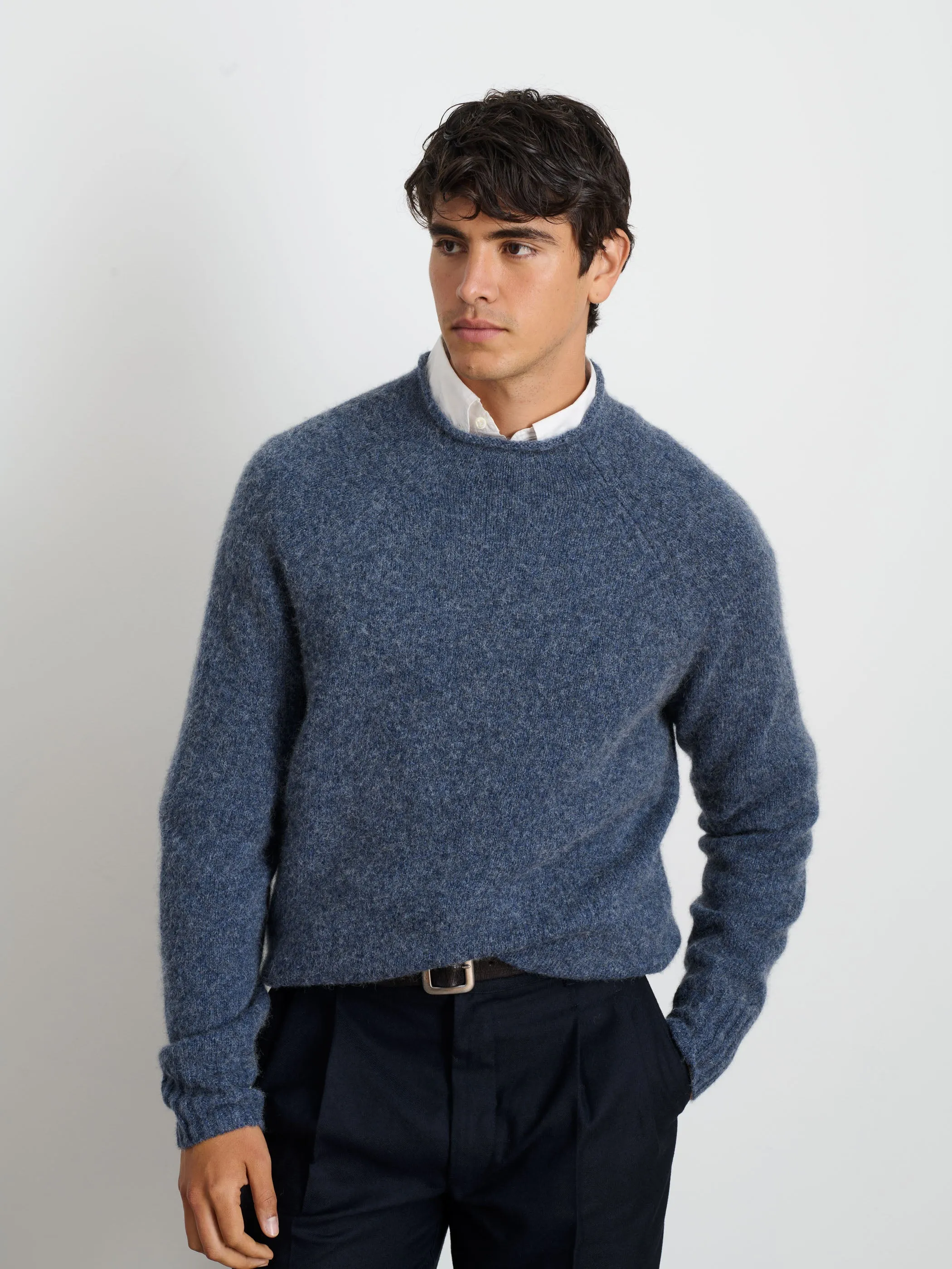 Alex Rollneck Sweater in Alpaca sold by Alex Mill product image thumbnail 3