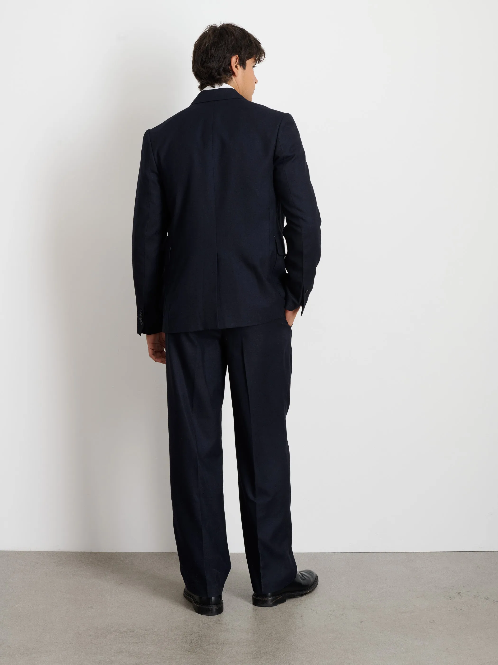 Henry Double Breasted Blazer In Wool Flannel sold by Alex Mill product image thumbnail 4