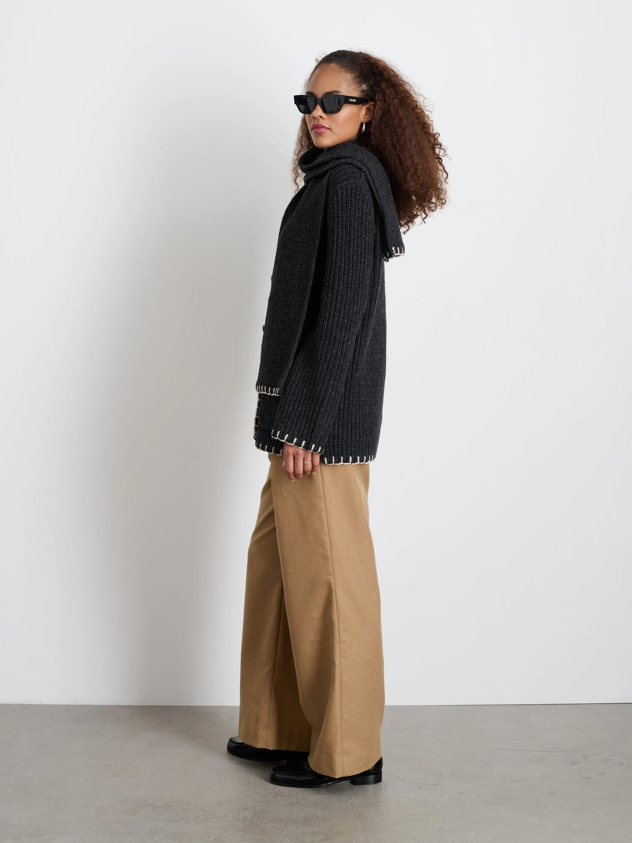 Marylebone Sweater Jacket sold by Alex Mill product image thumbnail 5