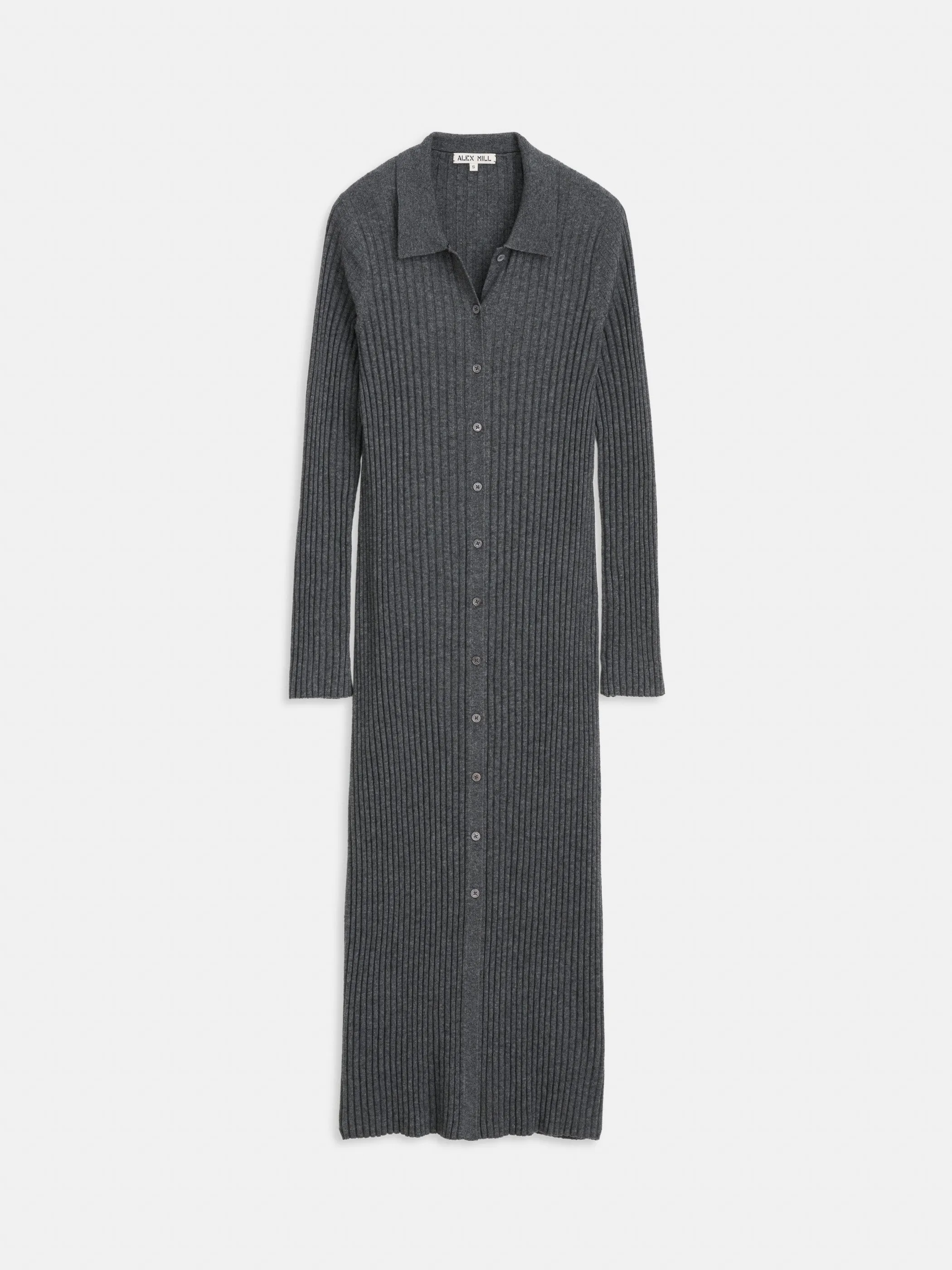 Long Sleeve Alice Ribbed Dress sold by Alex Mill