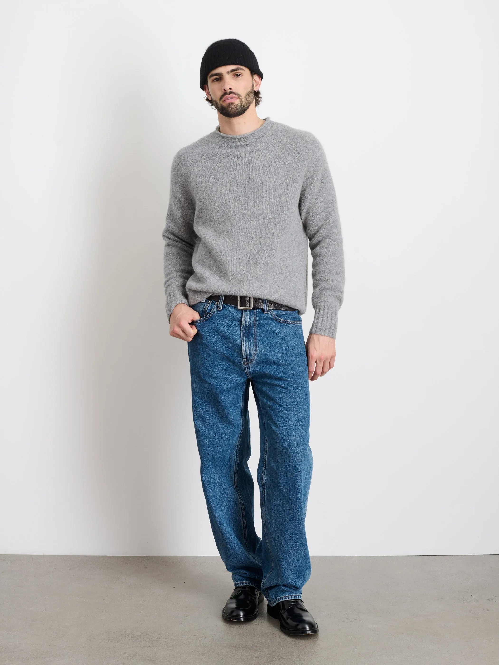 Alex Rollneck Sweater in Alpaca sold by Alex Mill product image thumbnail 2