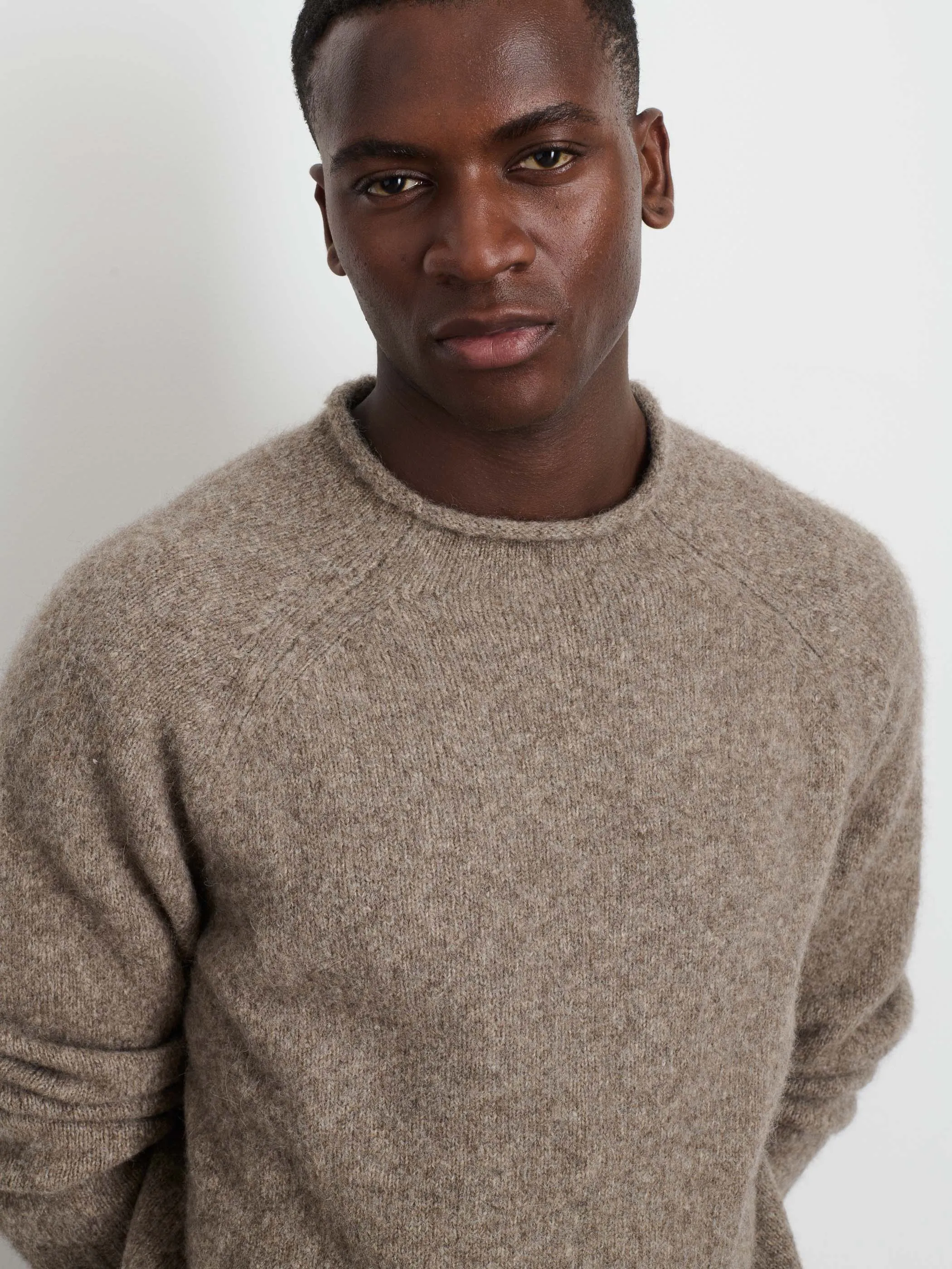 Alex Rollneck Sweater in Alpaca sold by Alex Mill product image thumbnail 5