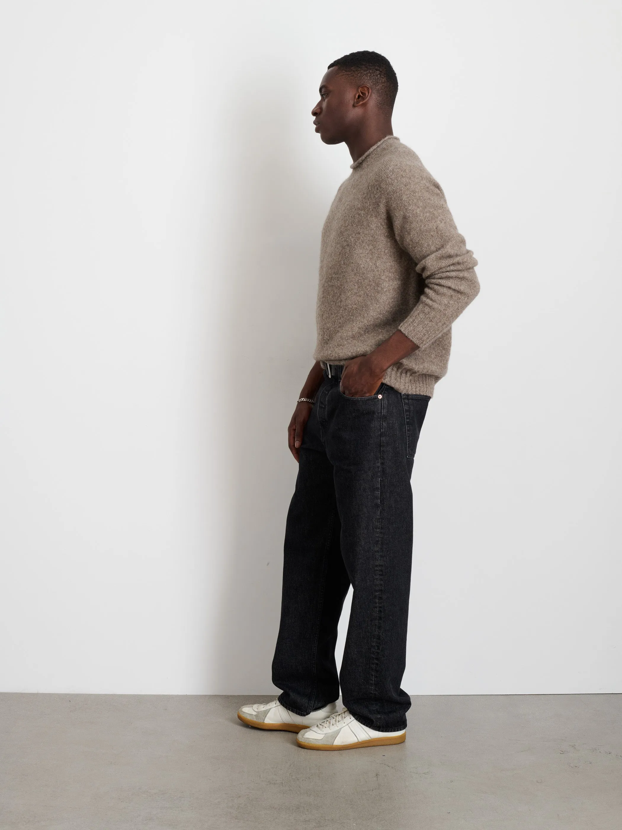 Alex Rollneck Sweater in Alpaca sold by Alex Mill product image thumbnail 4