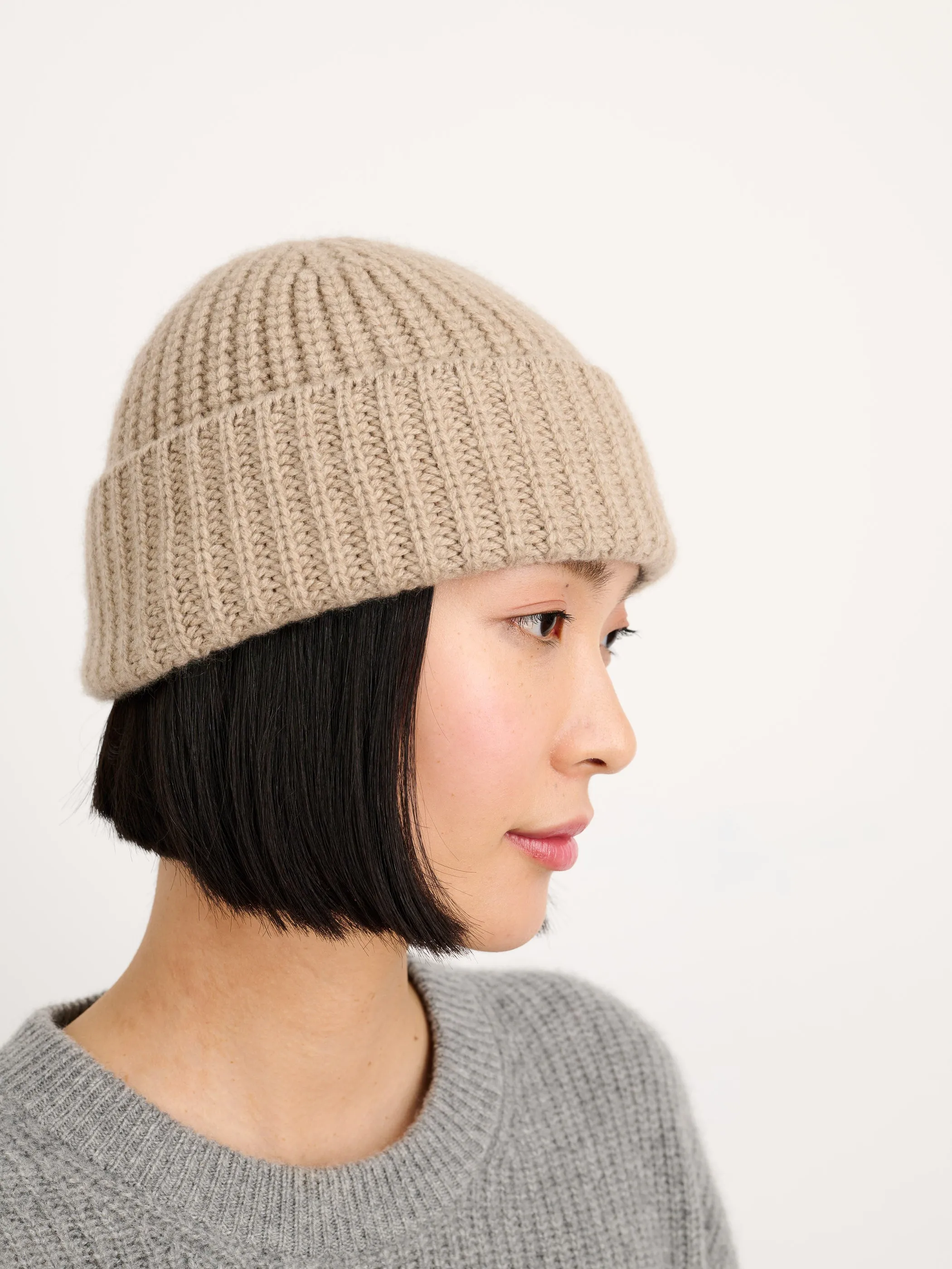 Cashmere Beanie sold by Alex Mill product image thumbnail 3
