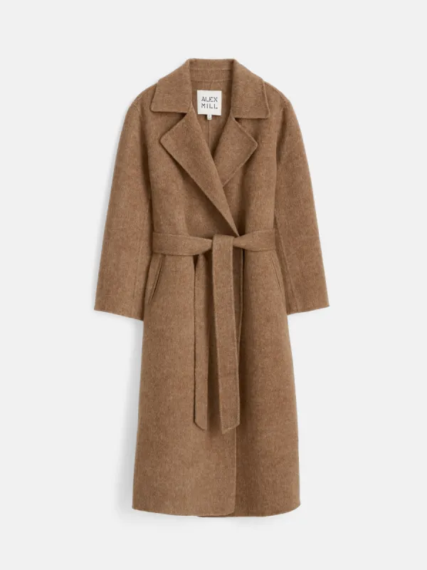 Georgia Wrap Coat In Wool Alpaca sold by Alex Mill