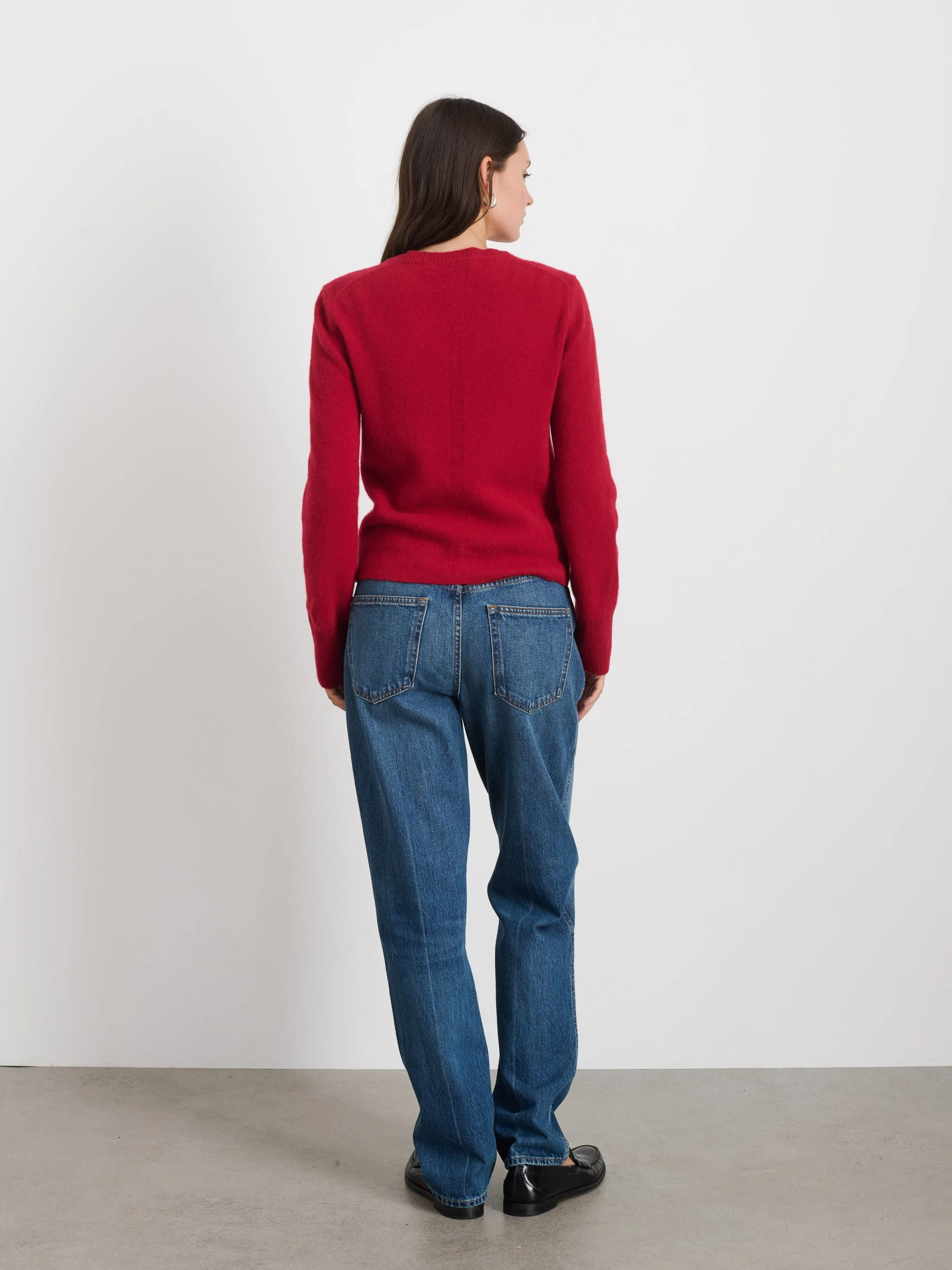 Lana Sweater In Cashmere sold by Alex Mill product image thumbnail 4