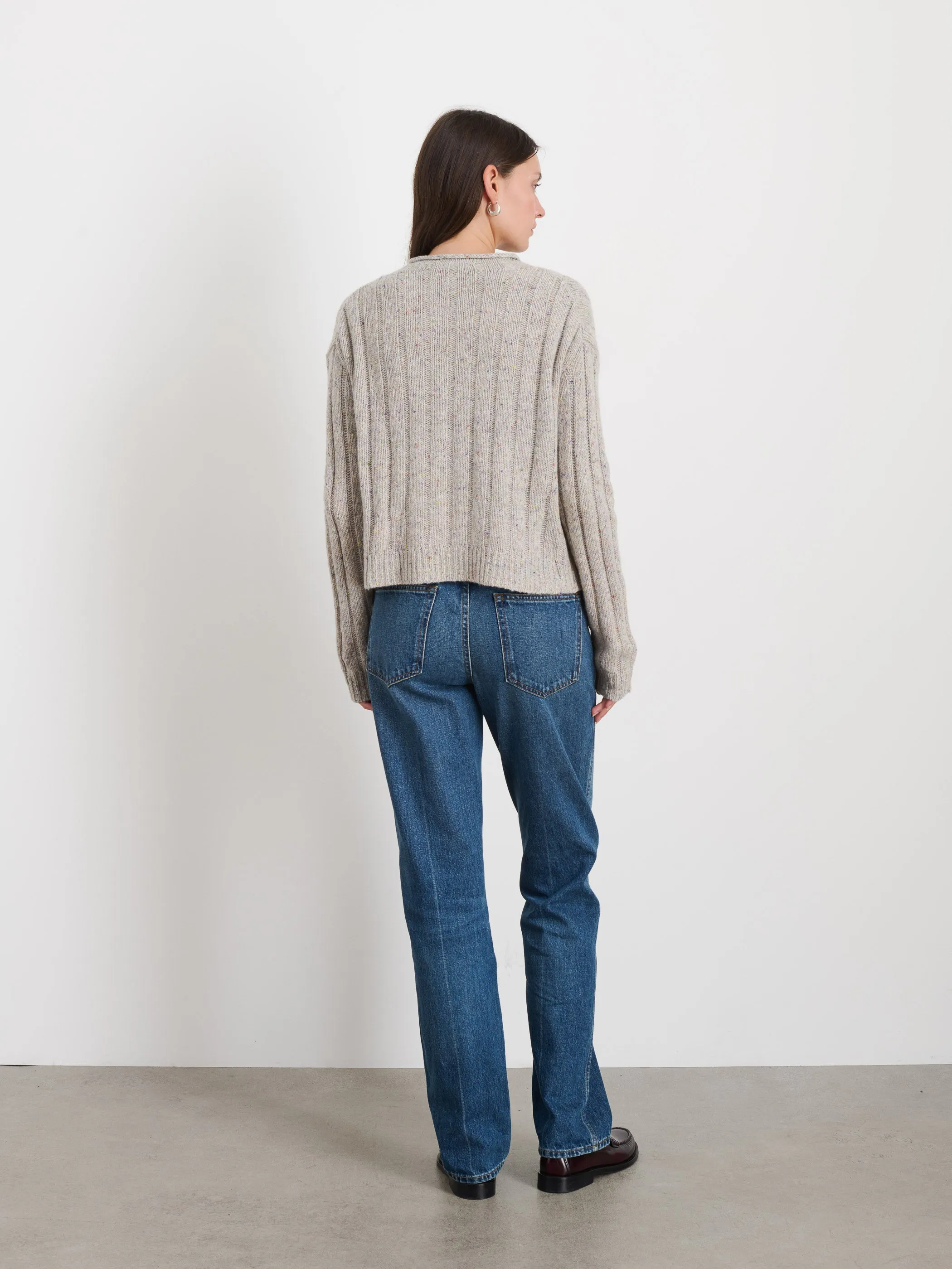 Reese Cardigan In Donegal sold by Alex Mill product image thumbnail 5