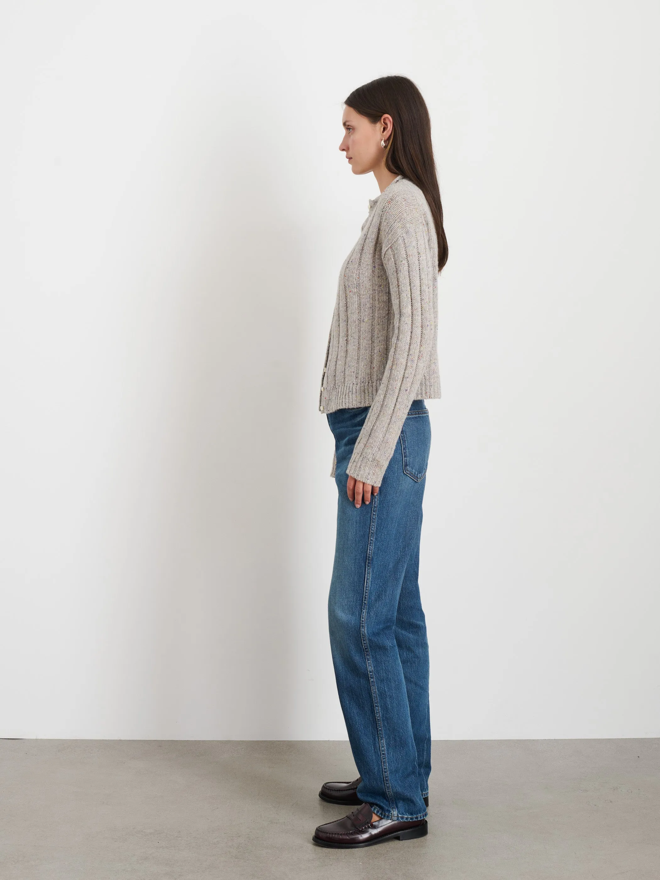 Reese Cardigan In Donegal sold by Alex Mill product image thumbnail 4