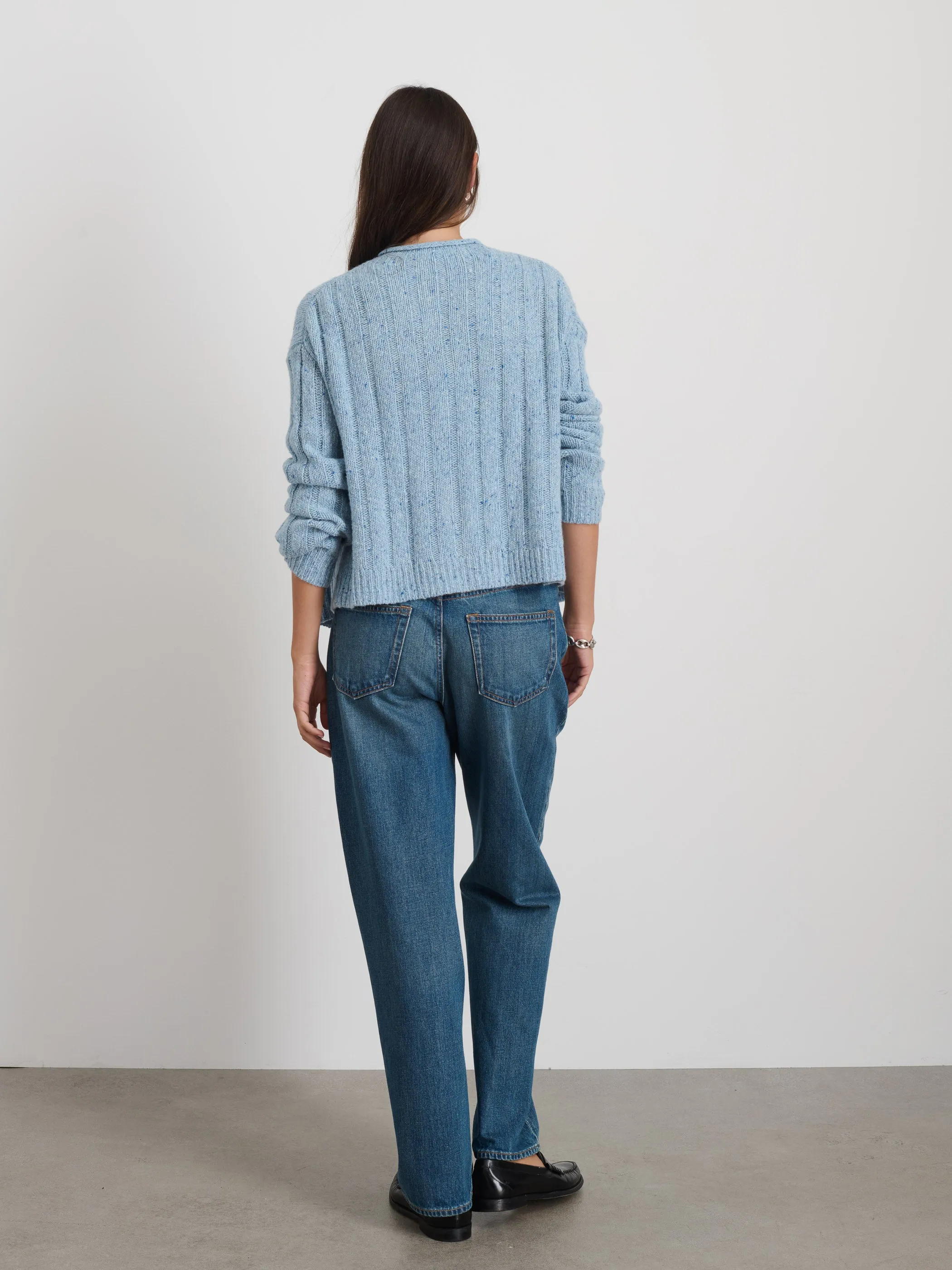 Reese Cardigan In Donegal sold by Alex Mill product image thumbnail 4