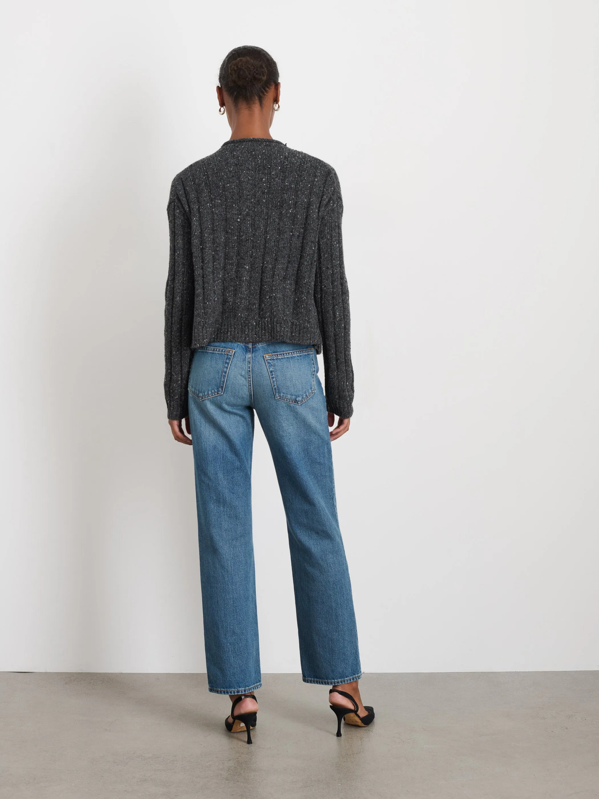 Reese Cardigan In Donegal sold by Alex Mill product image thumbnail 5