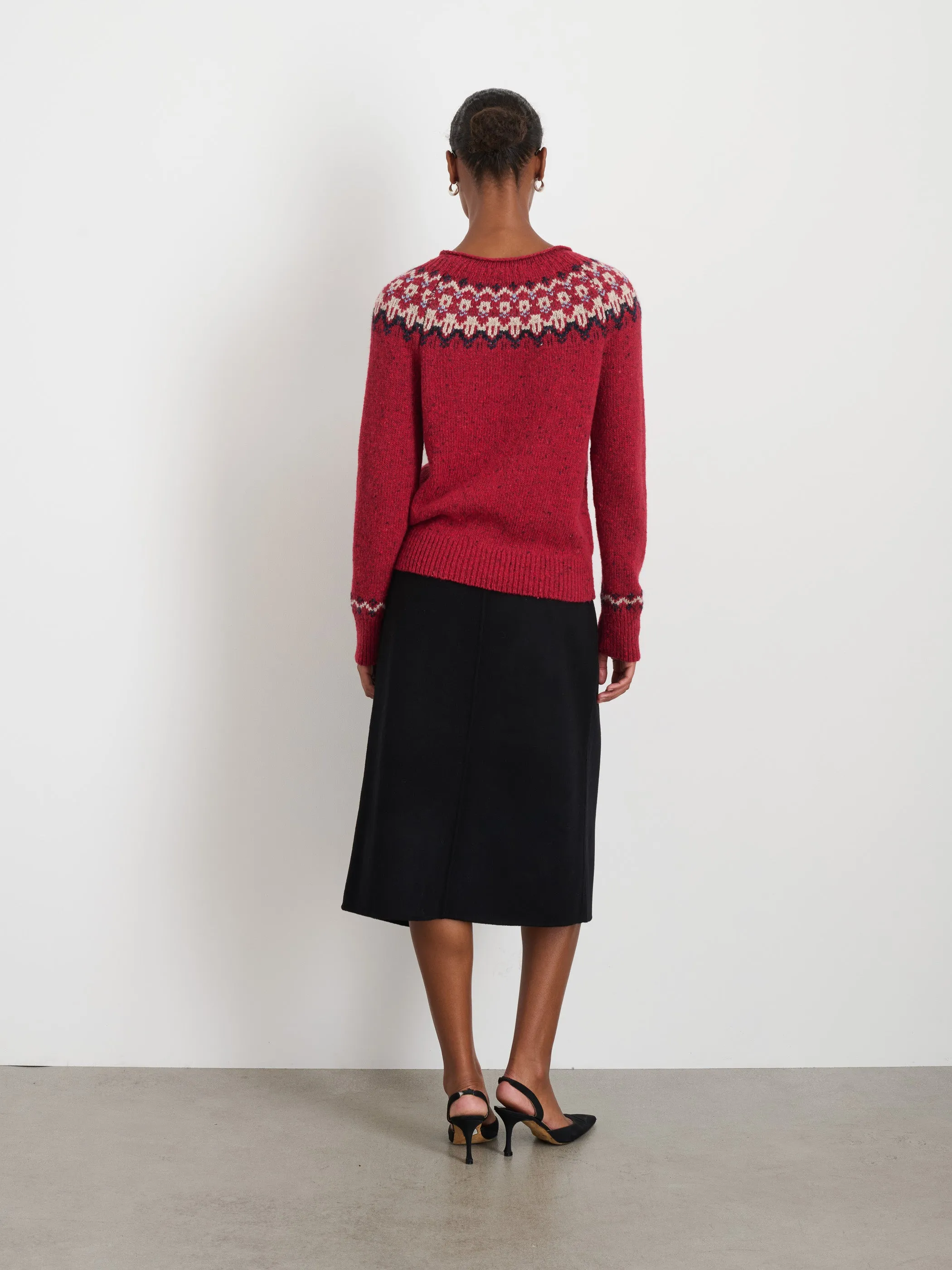 Jamie Fair Isle Sweater sold by Alex Mill product image thumbnail 5
