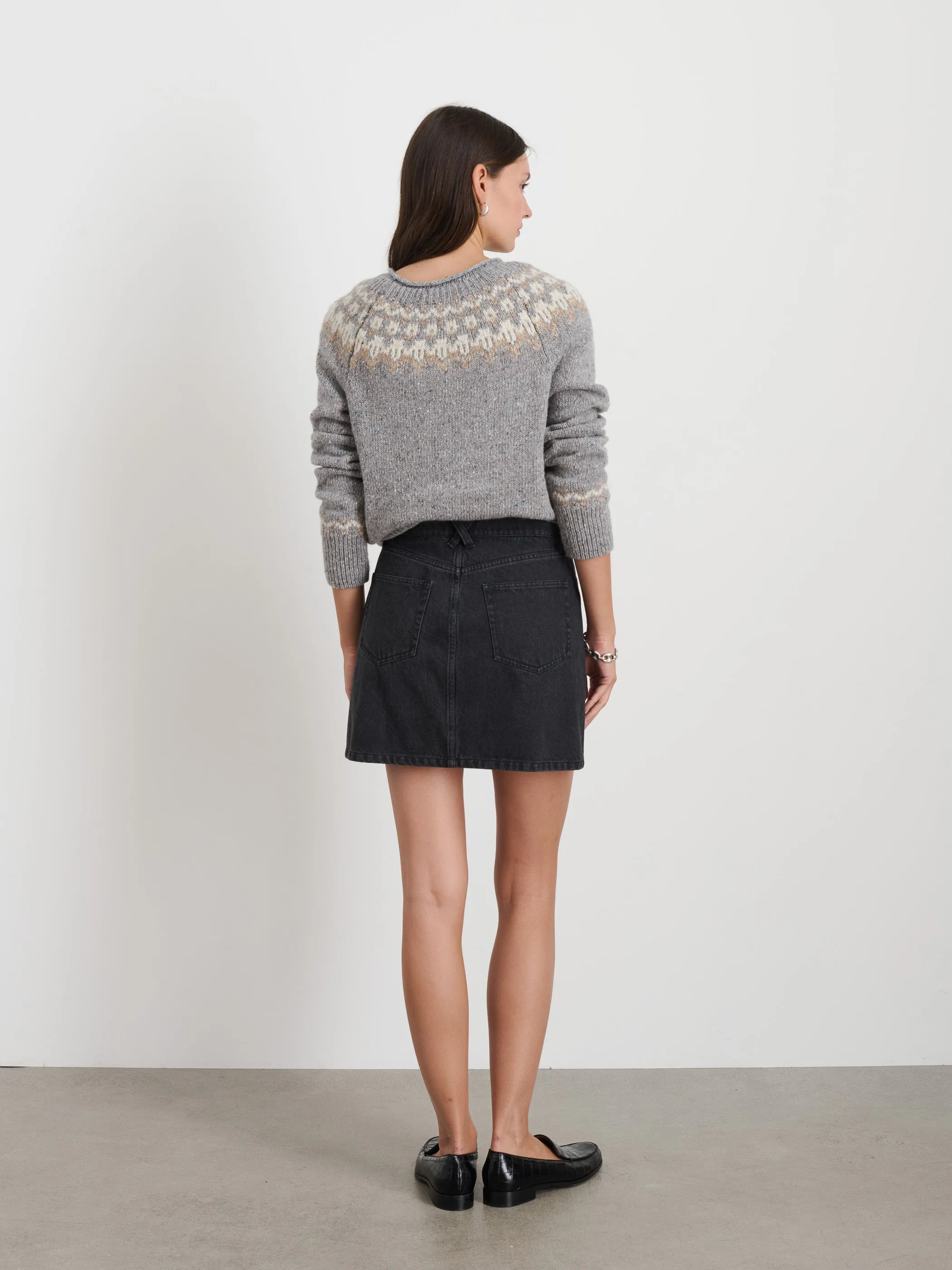 Jamie Fair Isle Sweater sold by Alex Mill product image thumbnail 5