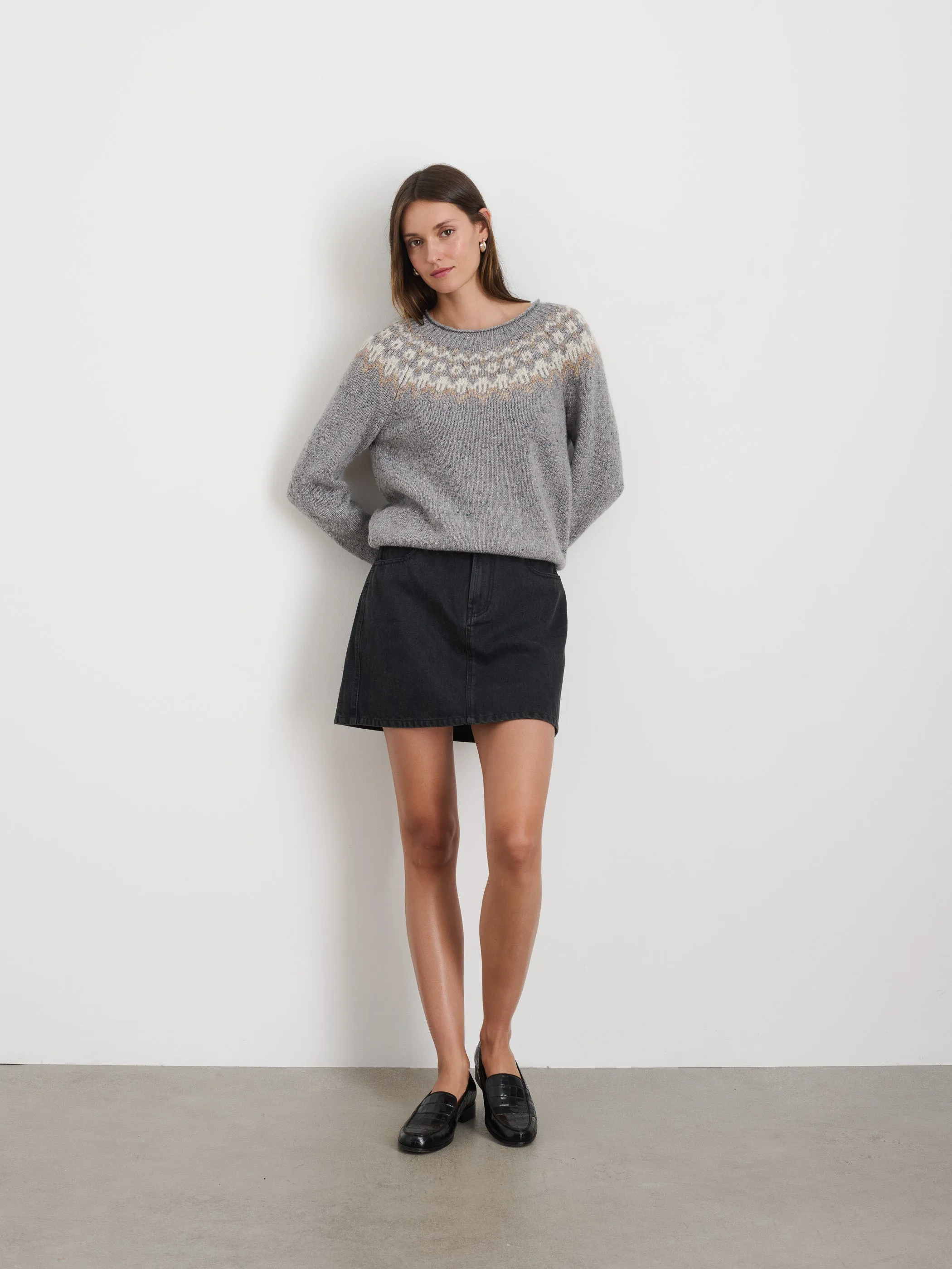 Jamie Fair Isle Sweater sold by Alex Mill product image thumbnail 2