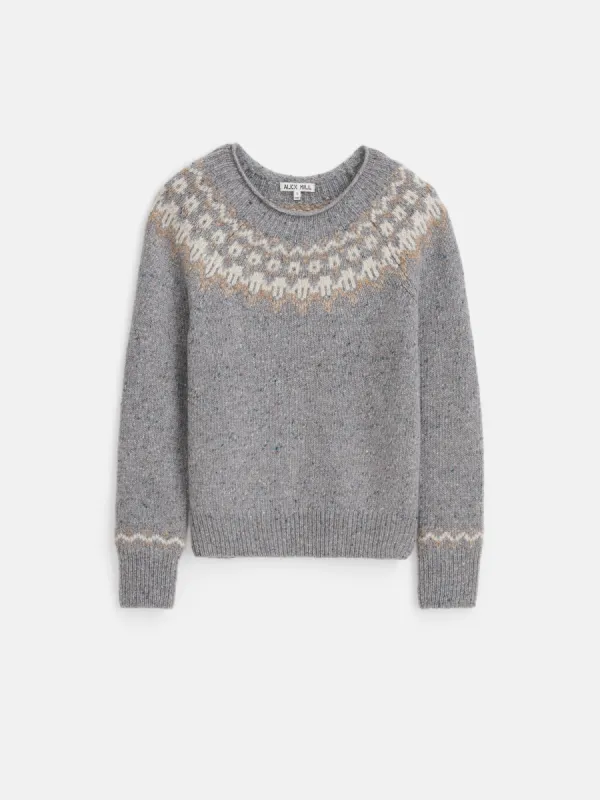 Jamie Fair Isle Sweater sold by Alex Mill
