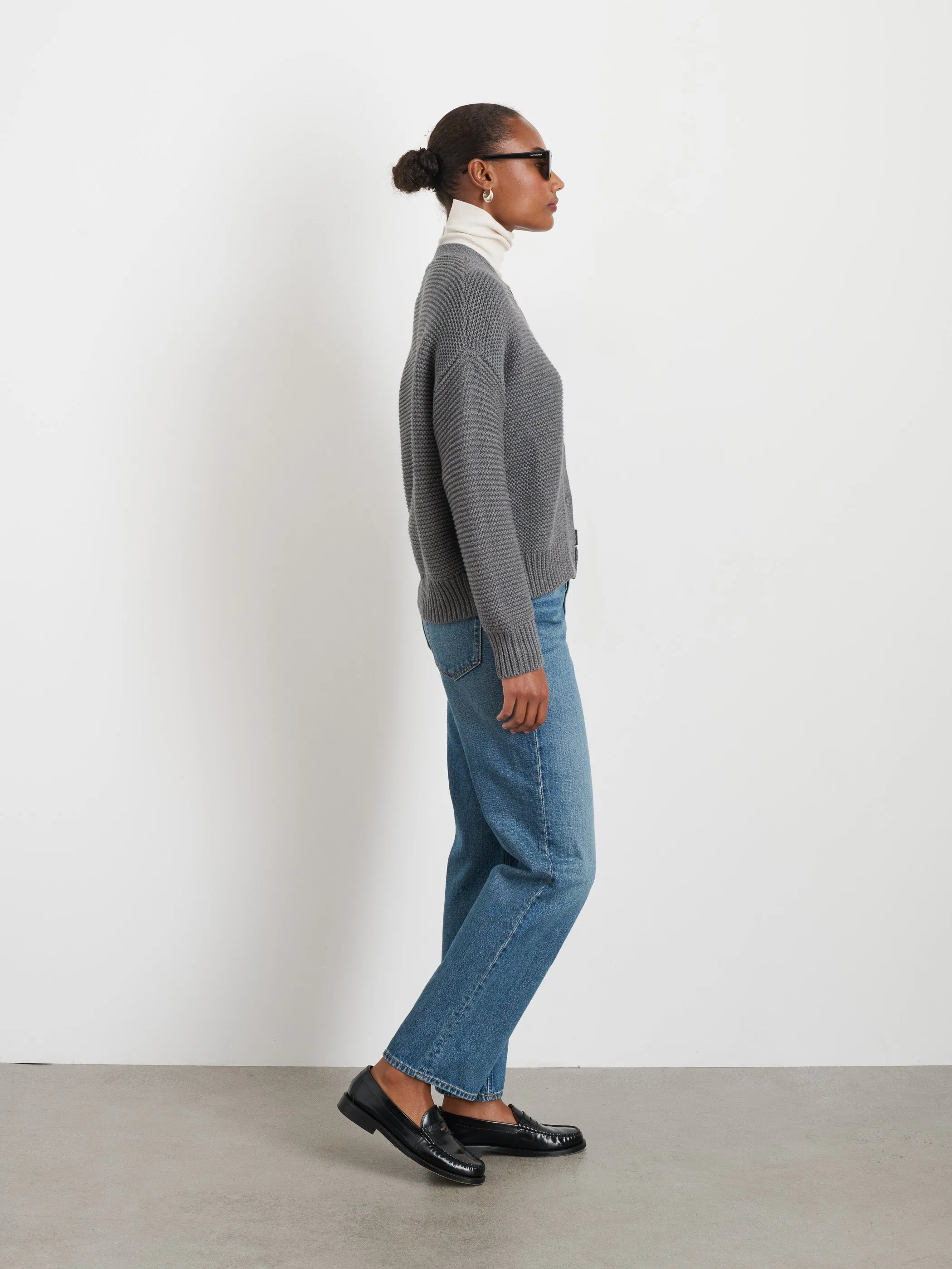 Nico Cardigan in Cotton sold by Alex Mill product image thumbnail 4