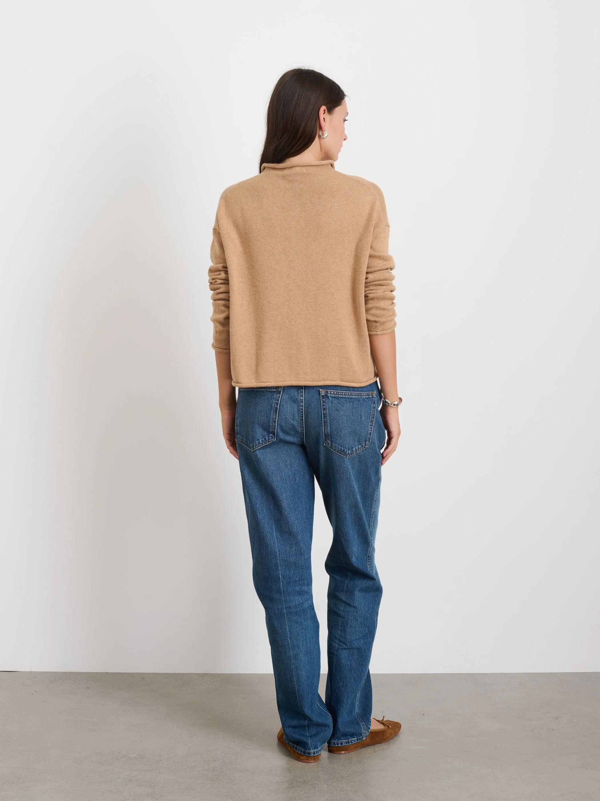 Taylor Cardigan In Cotton Cashmere sold by Alex Mill product image thumbnail 5