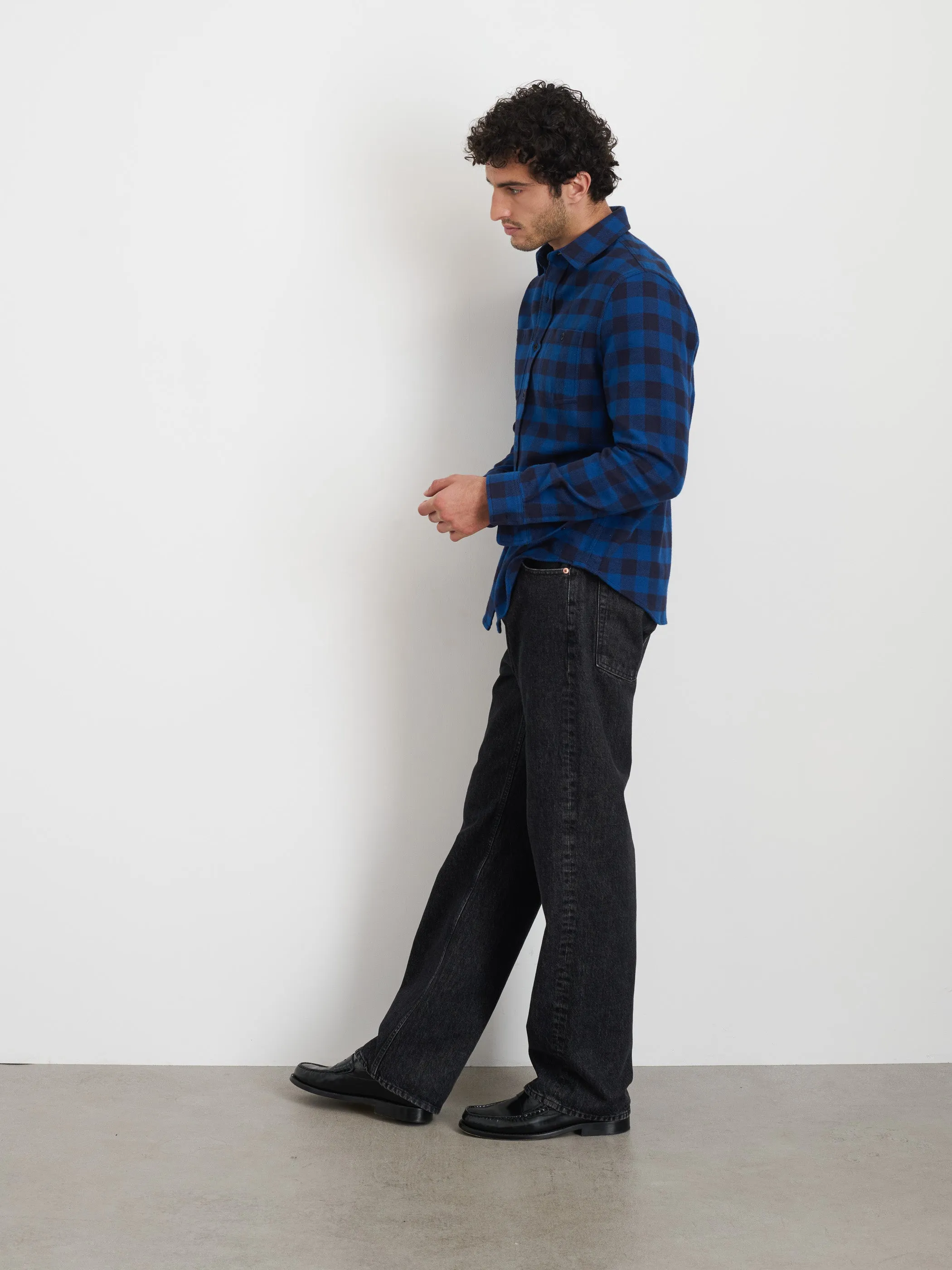 Work Shirt In Plaid Flannel sold by Alex Mill product image thumbnail 4