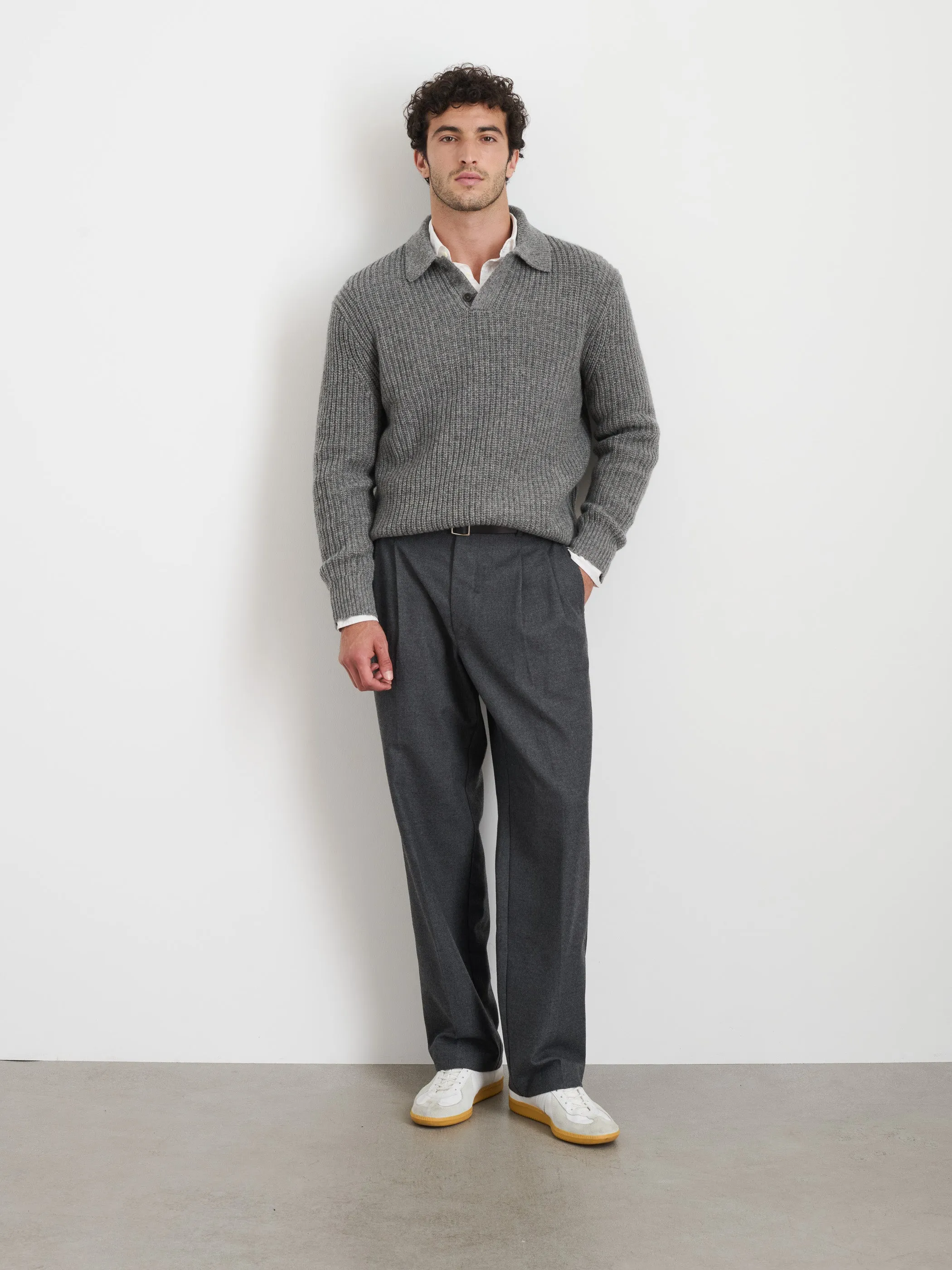 Carl Polo In Merino Wool sold by Alex Mill product image thumbnail 3