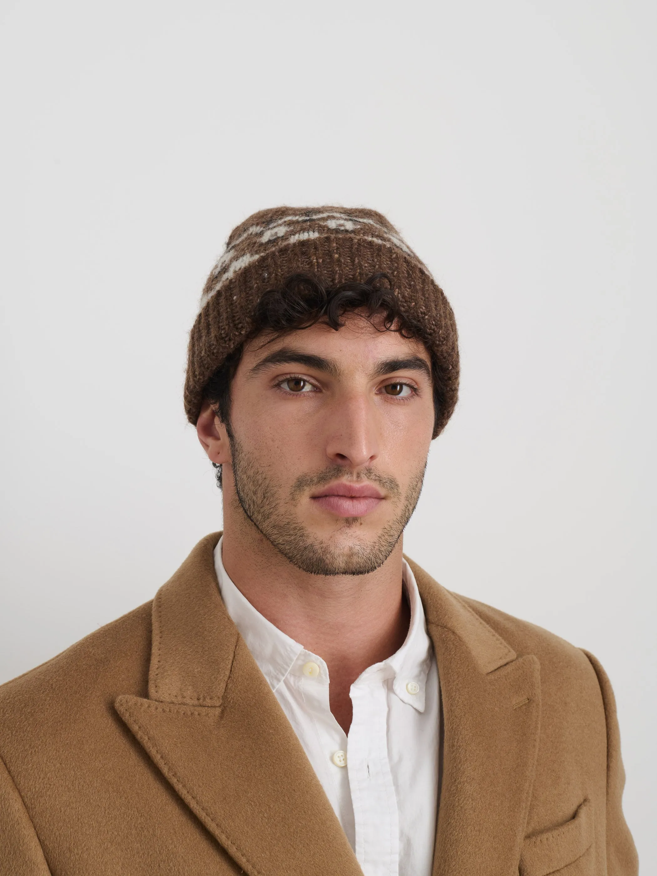 Fair Isle Beanie sold by Alex Mill product image thumbnail 2