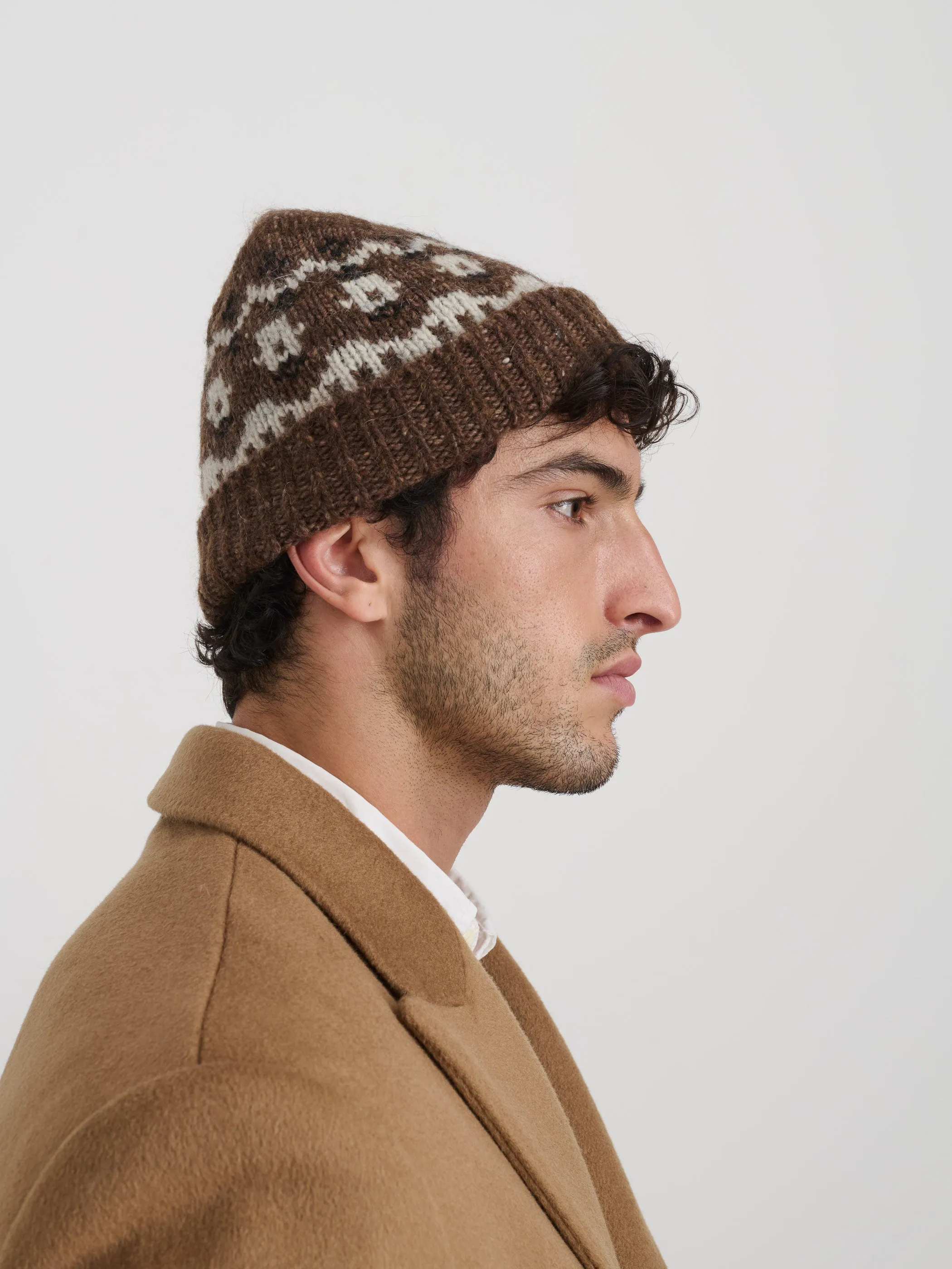 Fair Isle Beanie sold by Alex Mill product image thumbnail 3