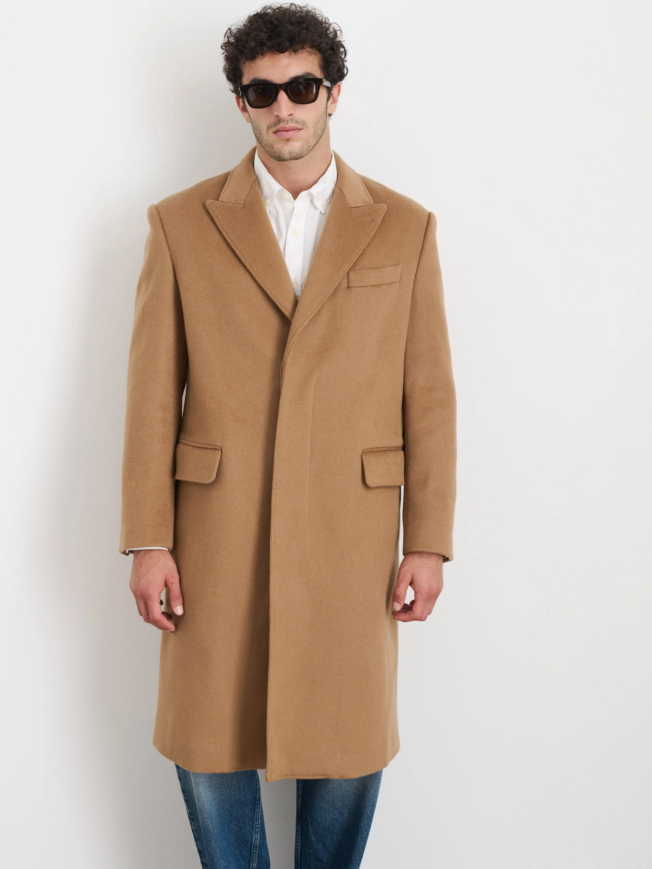 Abram Top Coat In Wool sold by Alex Mill product image thumbnail 4