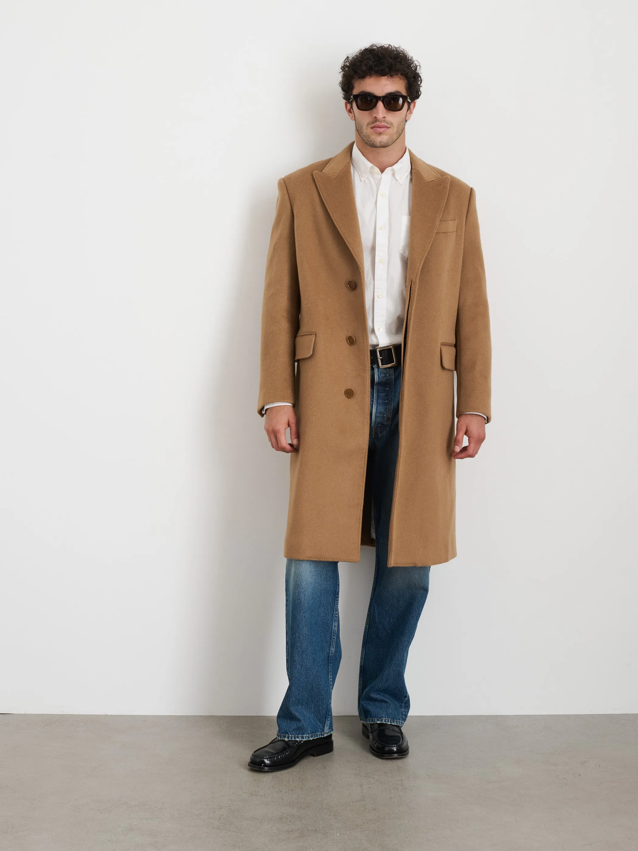 Abram Top Coat In Wool sold by Alex Mill product image thumbnail 3