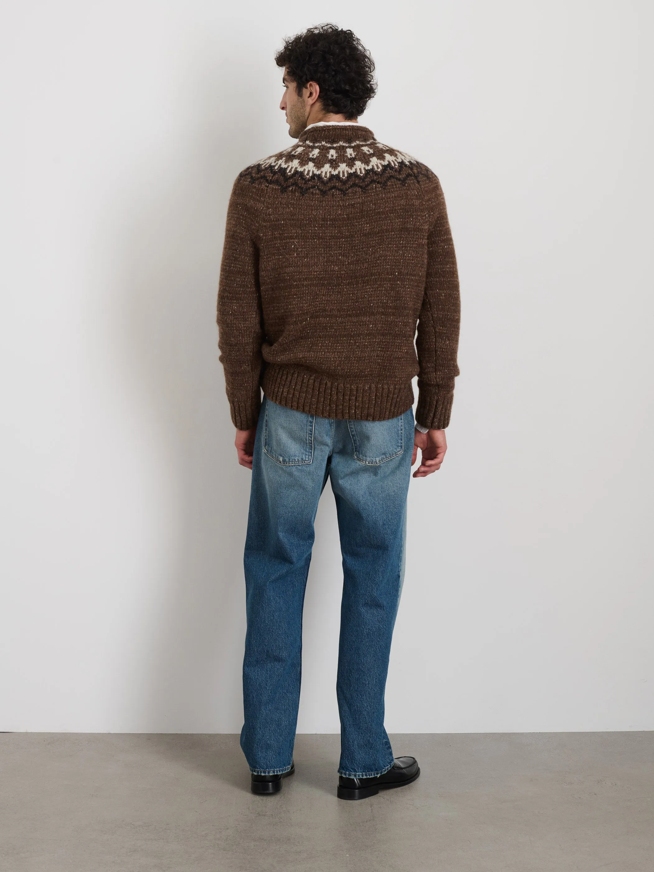 Fair Isle Rollneck Sweater sold by Alex Mill product image thumbnail 5