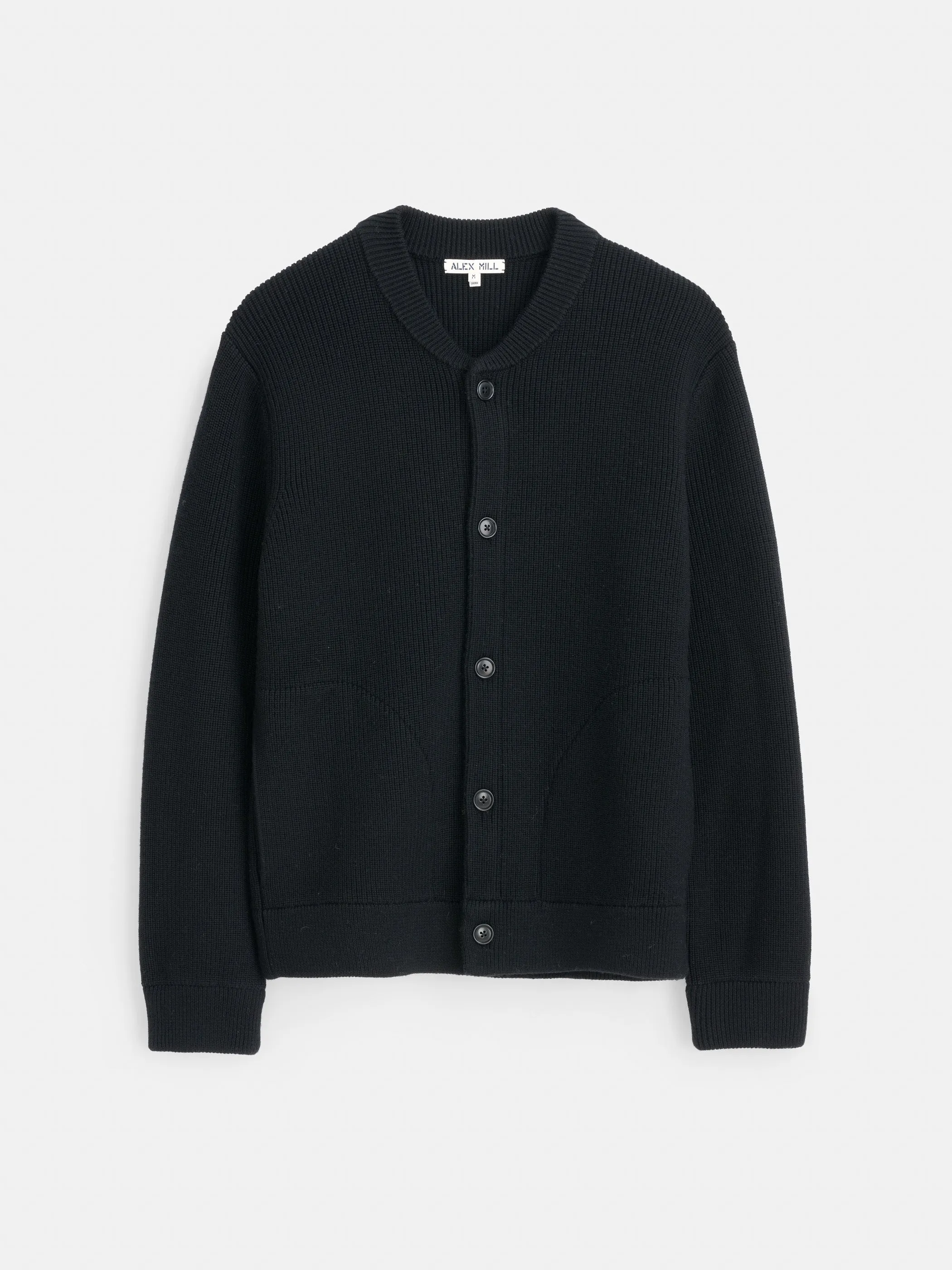 Donny Sweater Jacket In Heavyweight Wool sold by Alex Mill