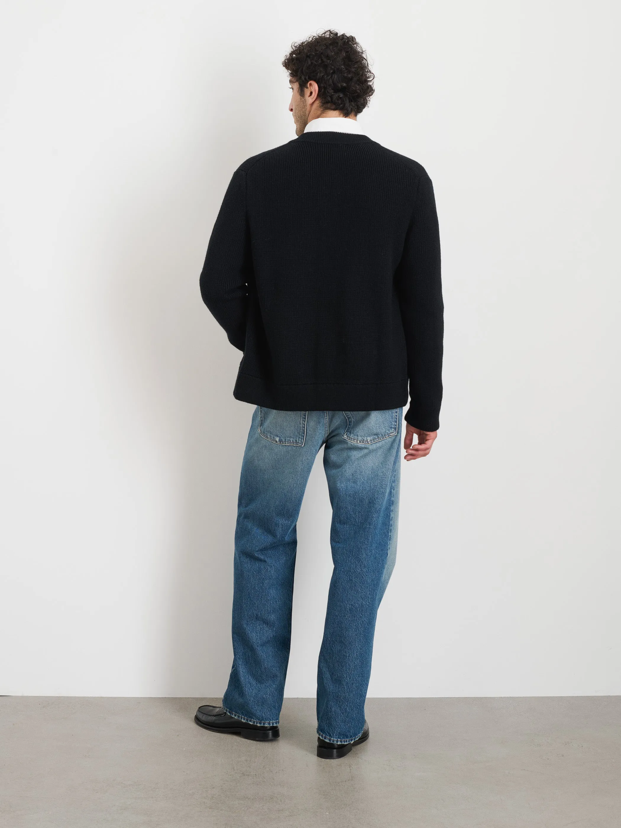 Donny Sweater Jacket In Heavyweight Wool sold by Alex Mill product image thumbnail 5