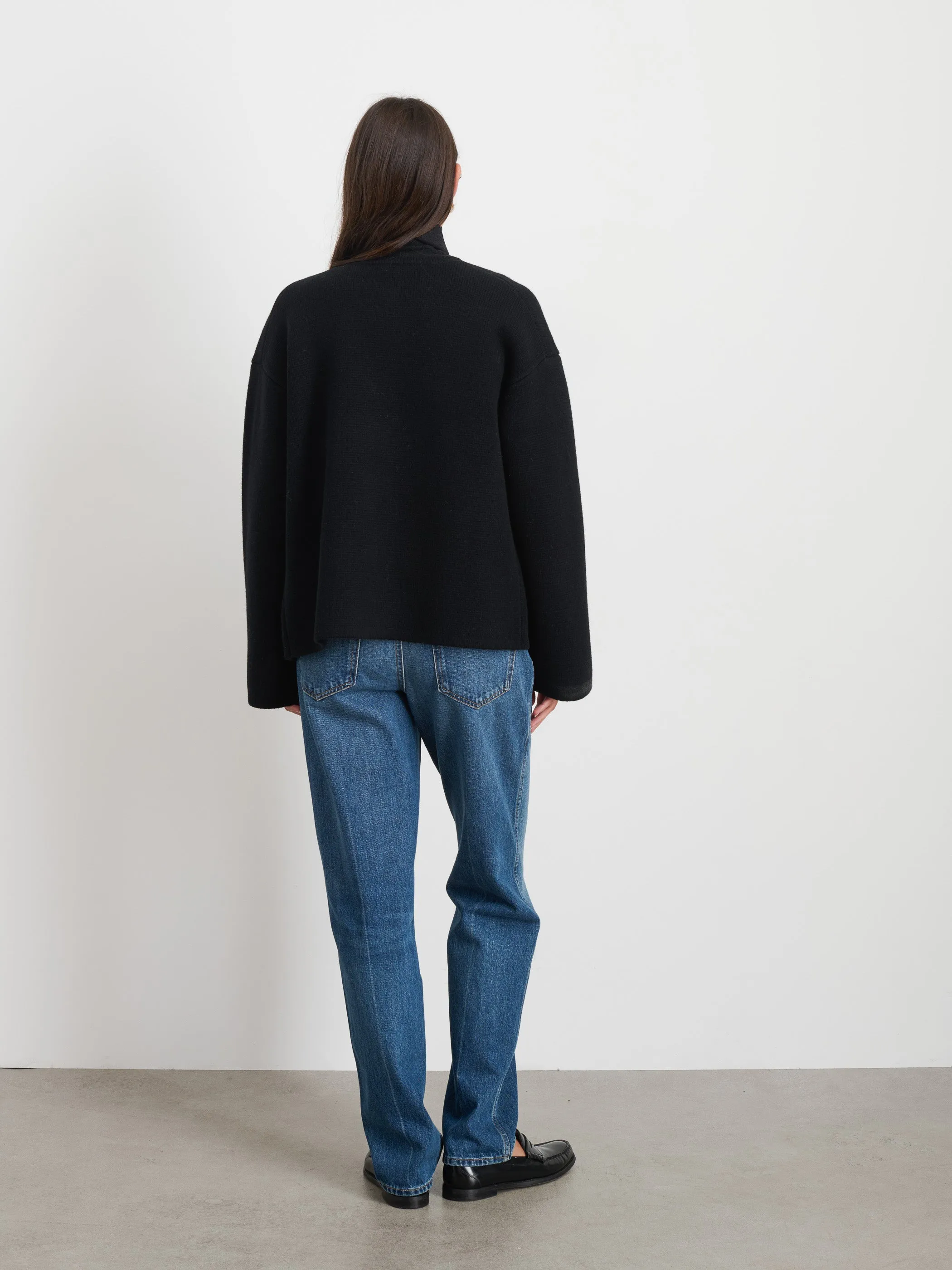 Aubrey Sweater Jacket In Merino Wool sold by Alex Mill product image thumbnail 5