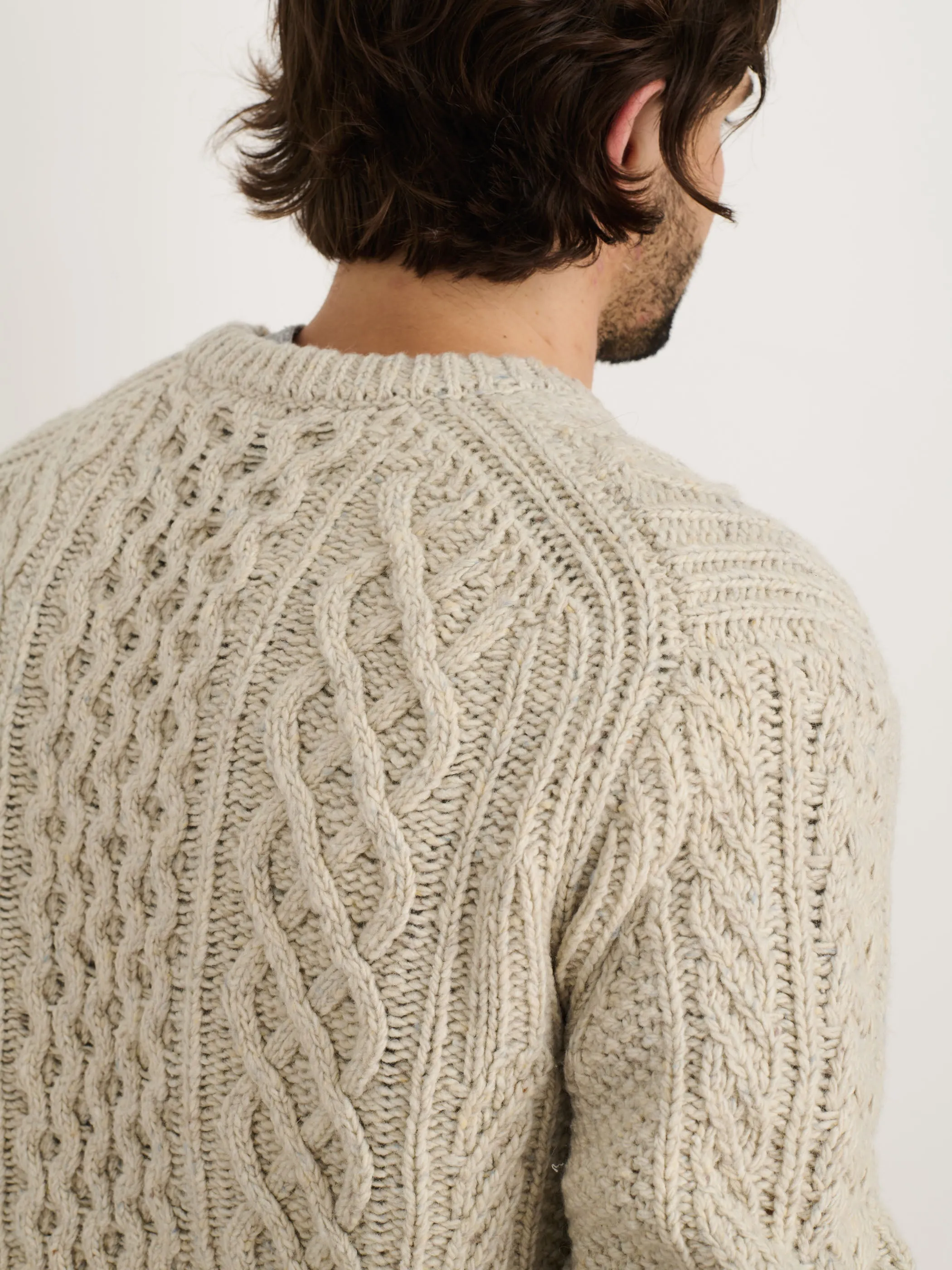 Donegal Fisherman Sweater sold by Alex Mill product image thumbnail 5