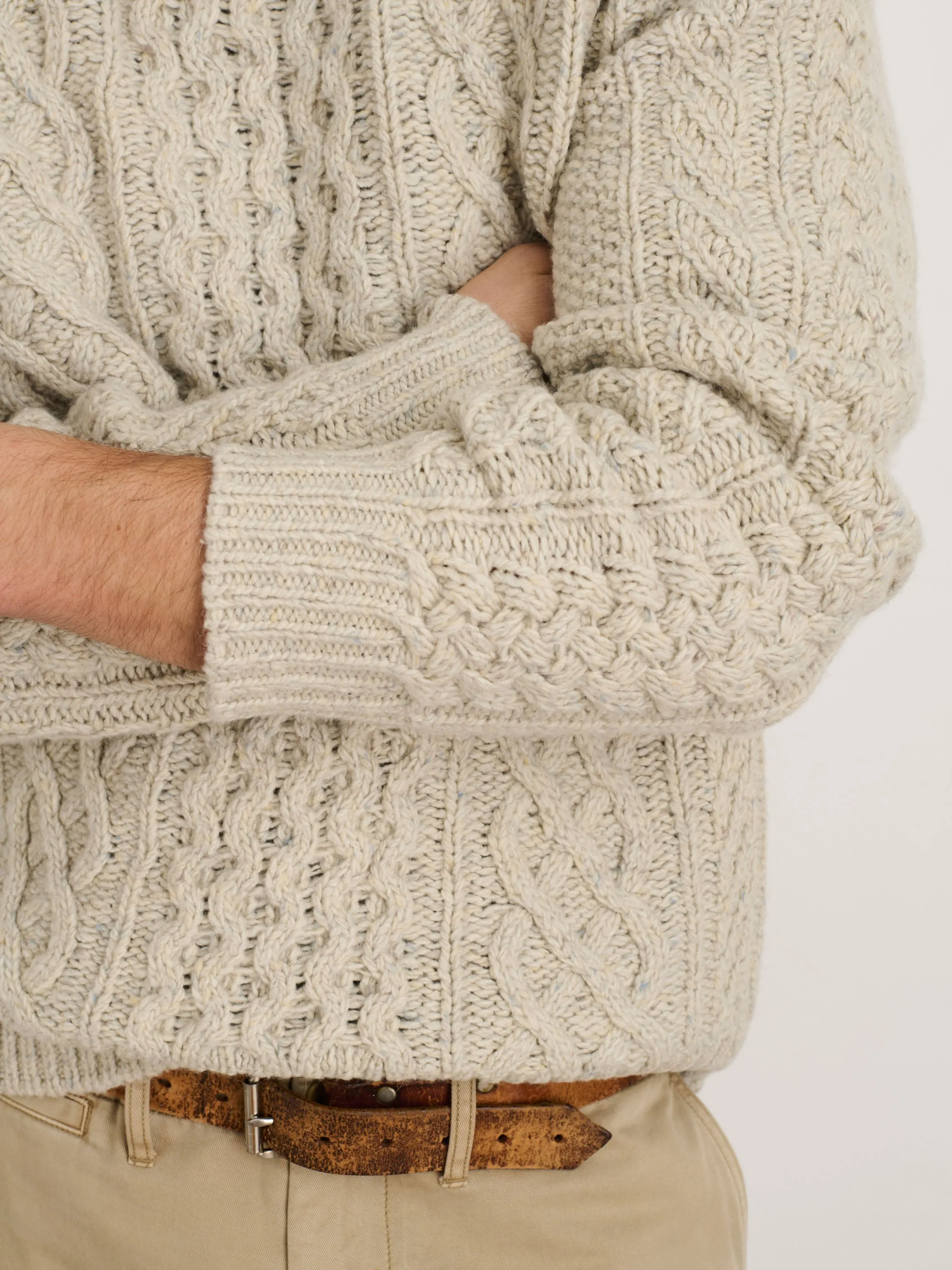 Donegal Fisherman Sweater sold by Alex Mill product image thumbnail 4