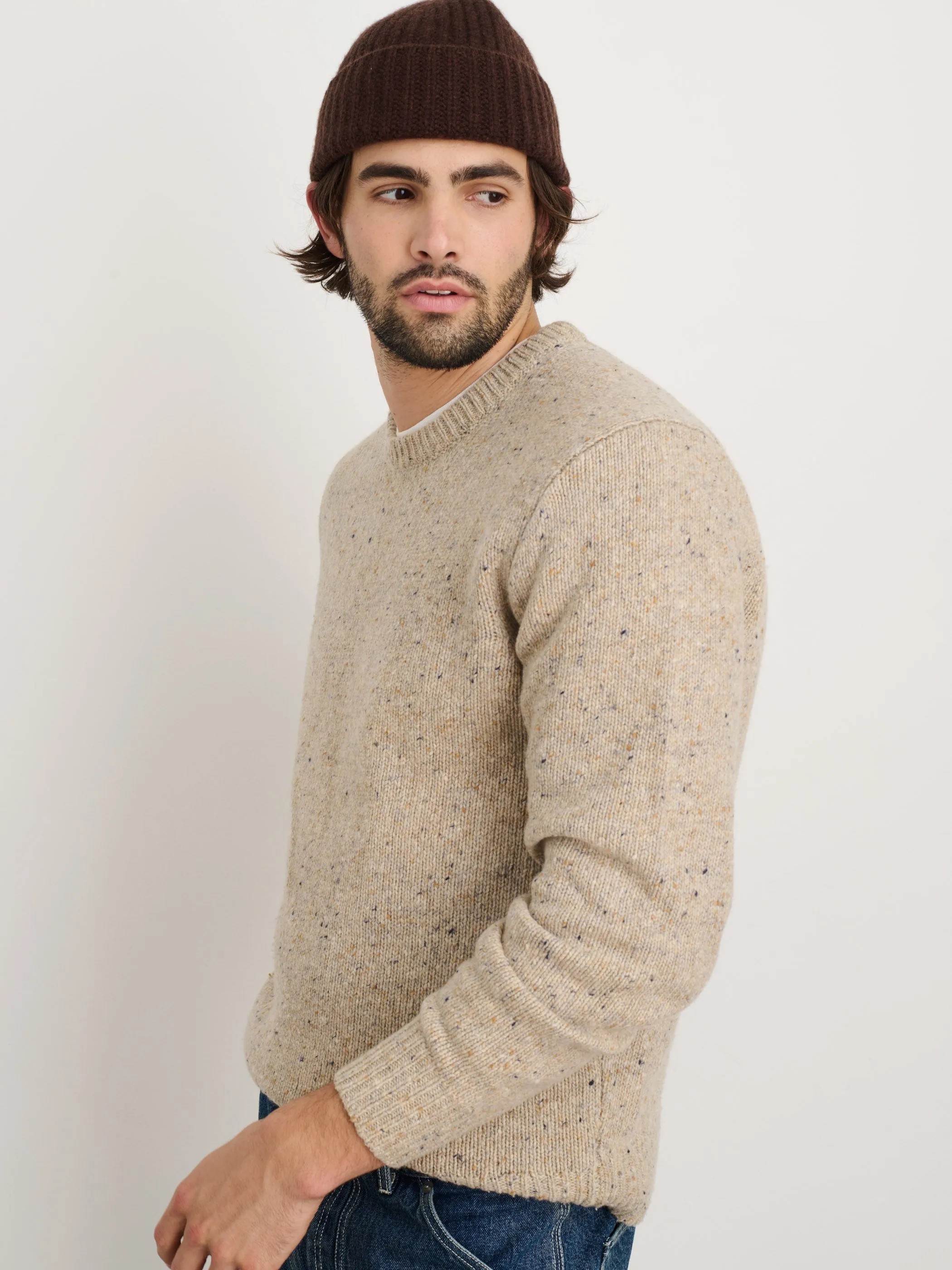 Donegal Crewneck Sweater sold by Alex Mill product image thumbnail 3