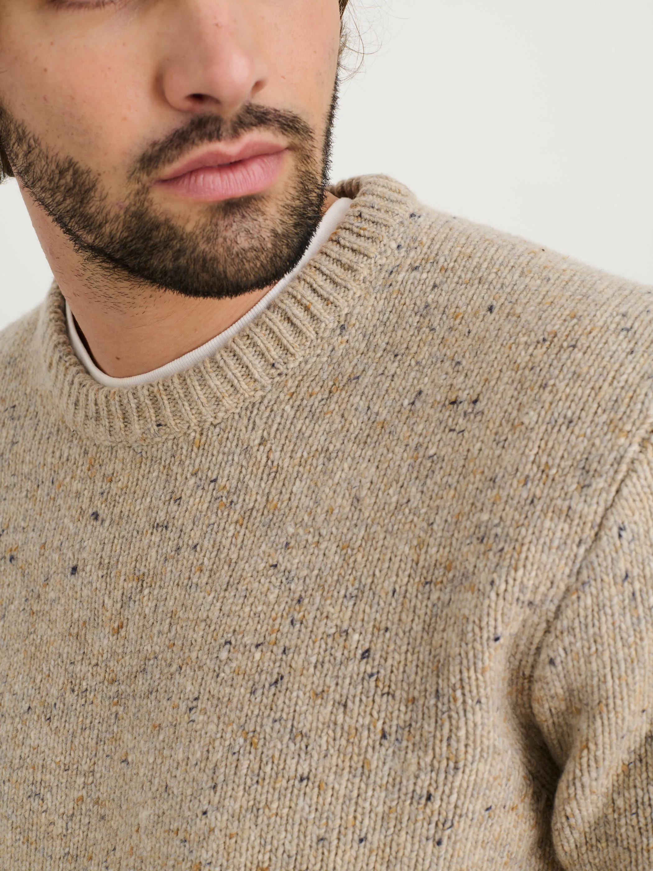 Donegal Crewneck Sweater sold by Alex Mill product image thumbnail 4