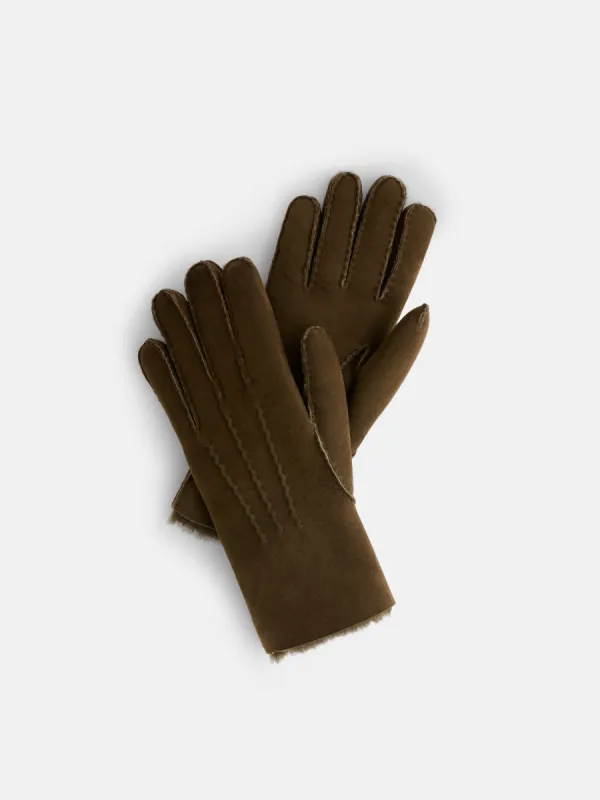 Owen Barry x Alex Mill Handsewn Shearling Glove sold by Alex Mill
