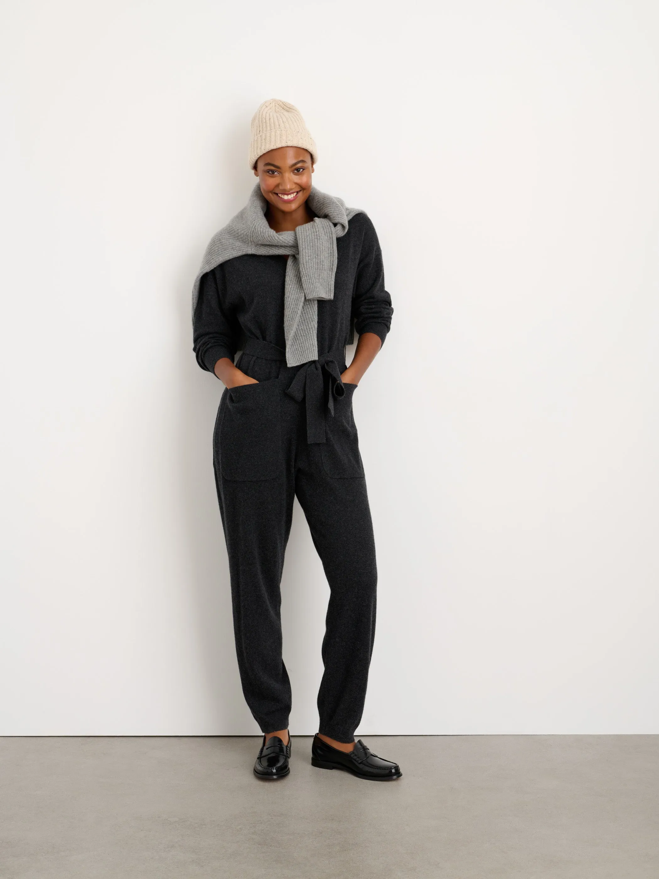 Cashmere Donegal Beanie sold by Alex Mill product image thumbnail 3