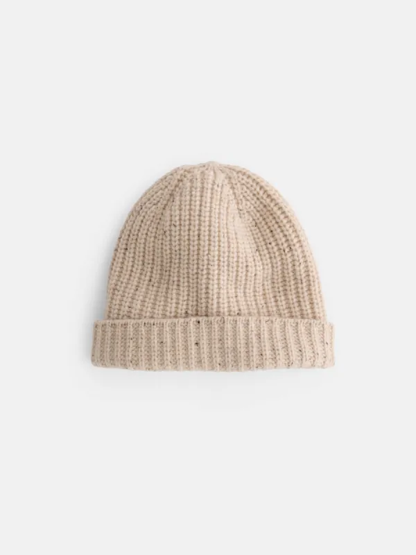 Cashmere Donegal Beanie sold by Alex Mill