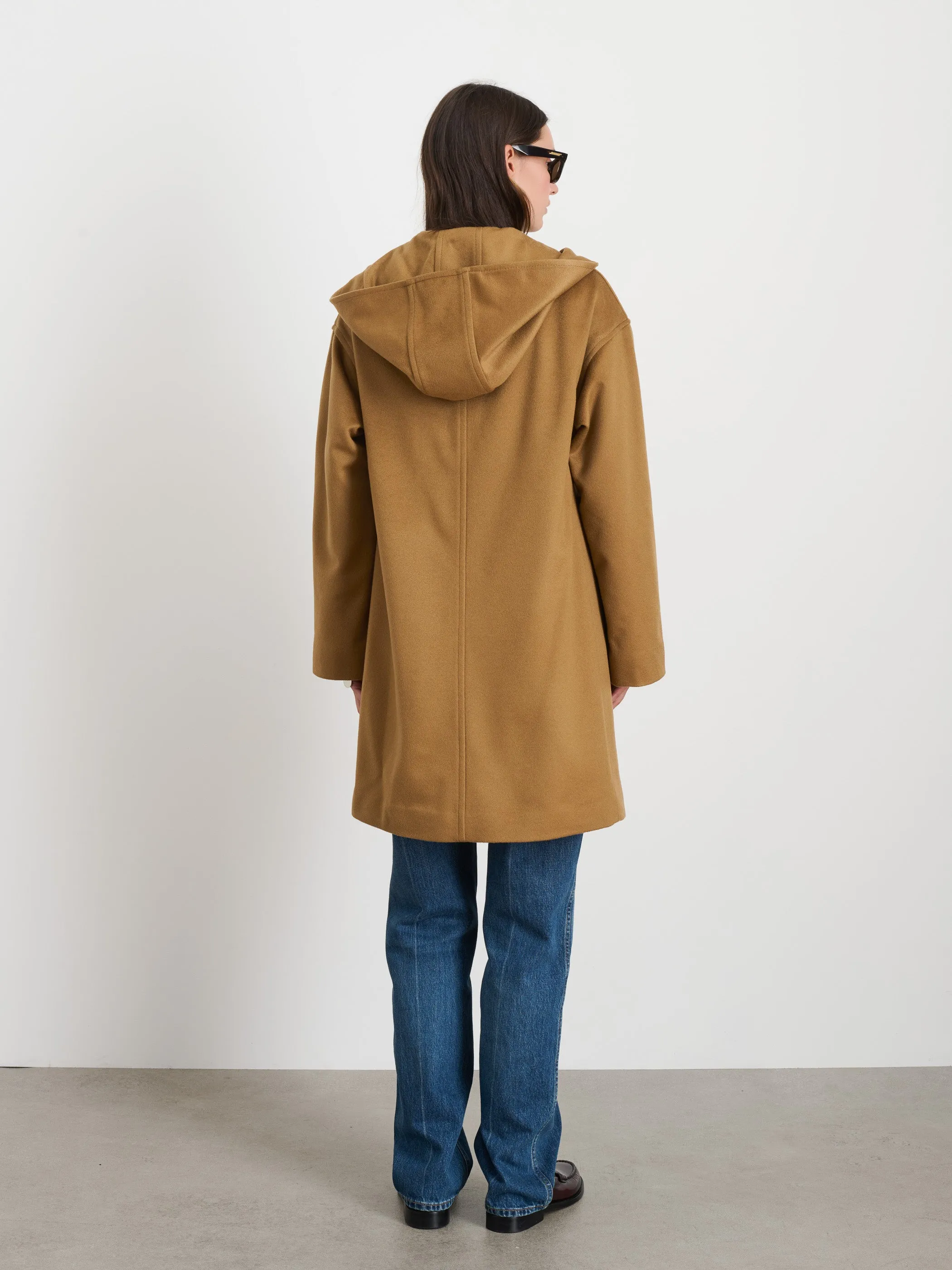 Double Breasted Coat In Cashmere sold by Alex Mill product image thumbnail 5