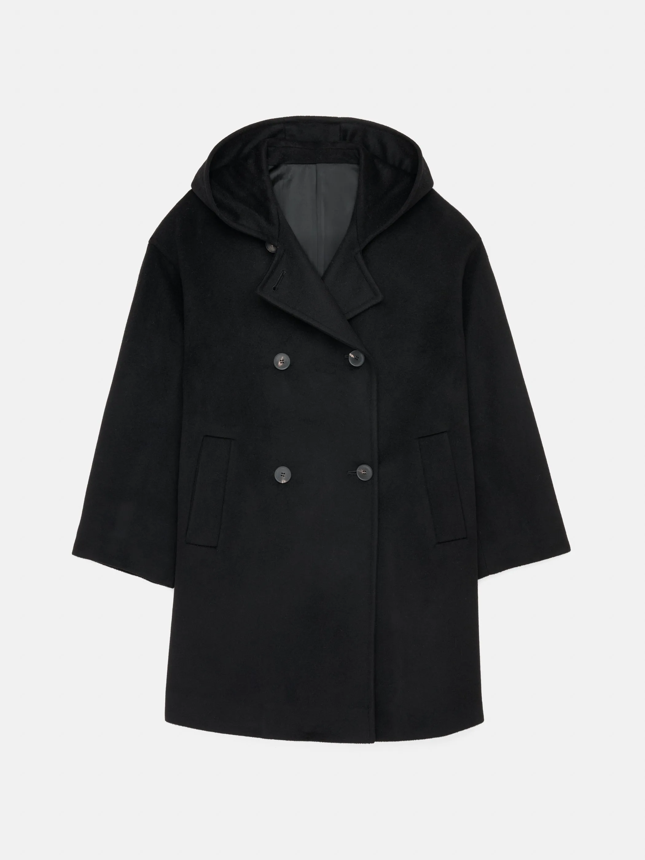 Double Breasted Coat In Cashmere sold by Alex Mill